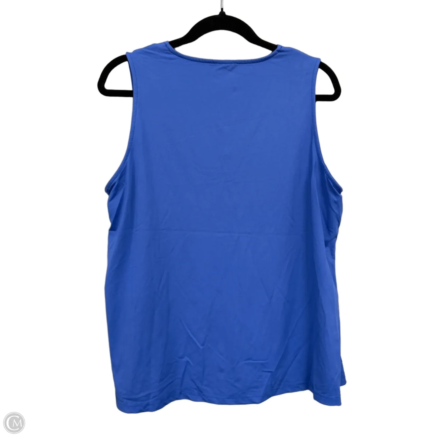 Top Sleeveless By Lulu B In Blue, Size: L