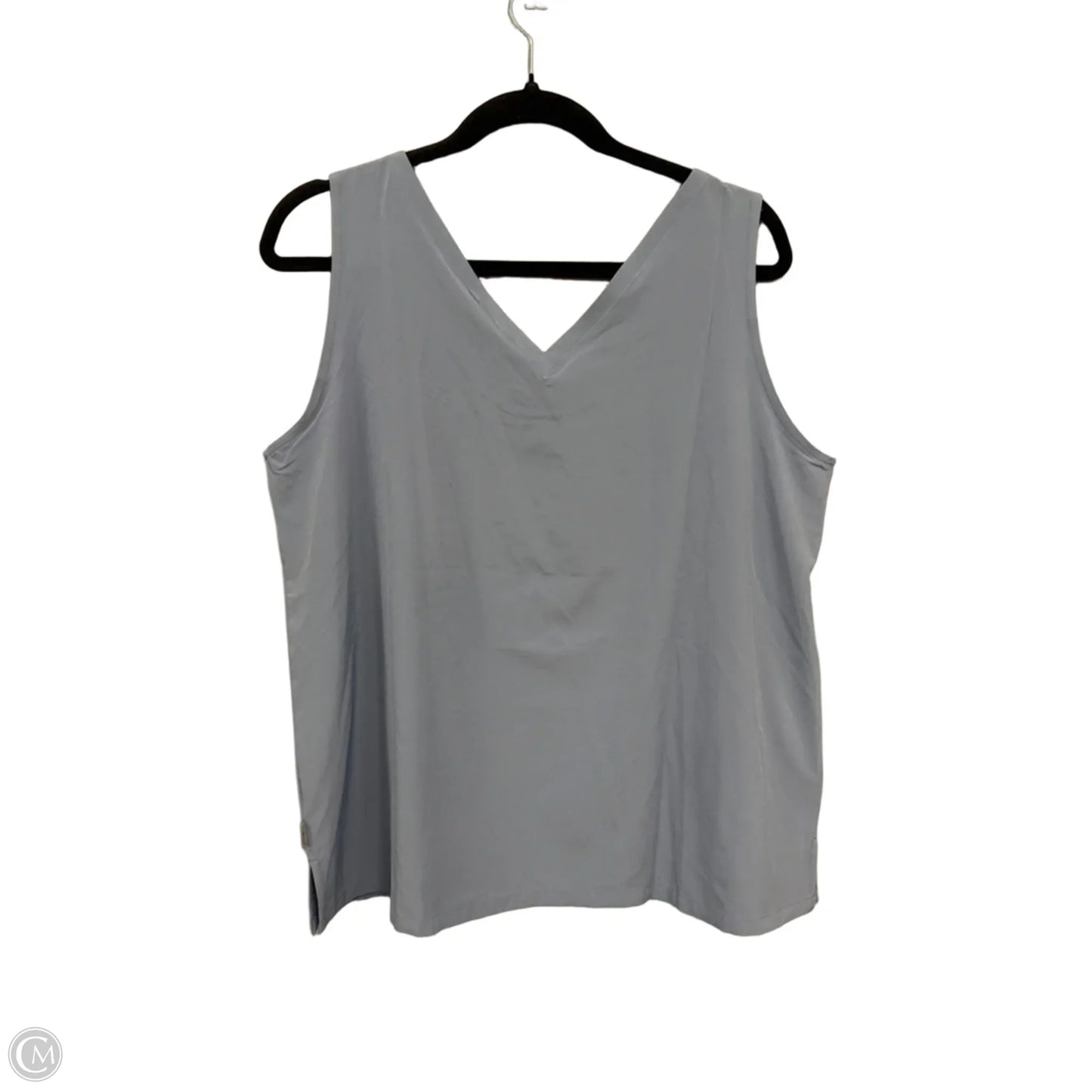 Top Sleeveless By Eddie Bauer In Blue, Size: L