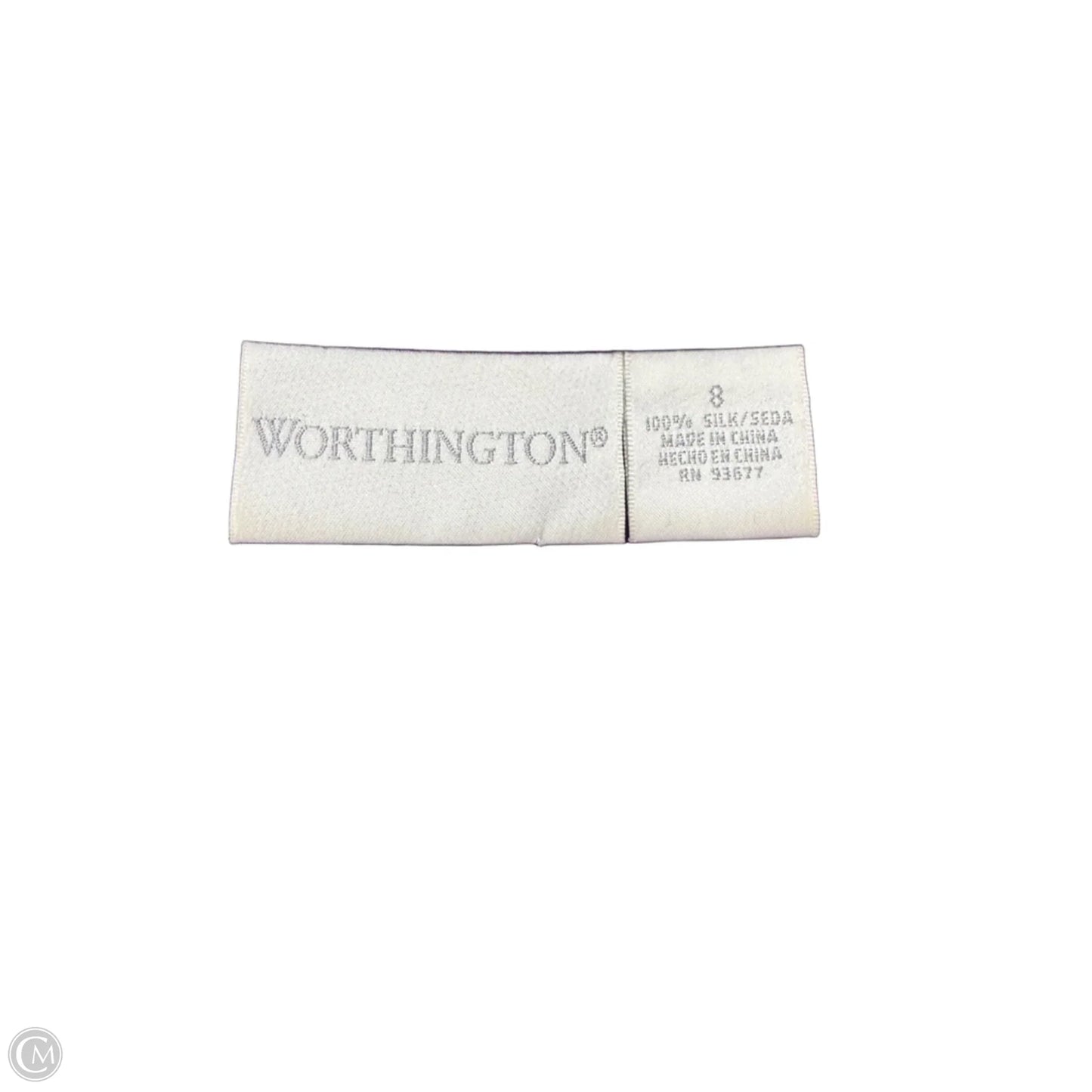 Top Long Sleeve By Worthington In Purple, Size: 8