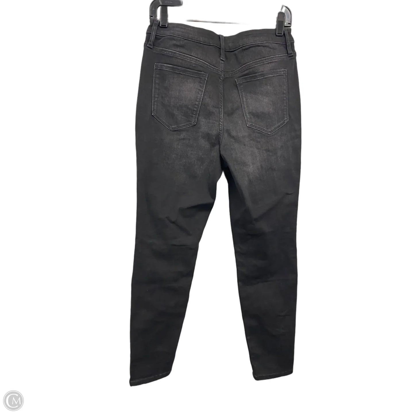 Jeans Skinny By Simply Vera In Black Denim, Size: 10