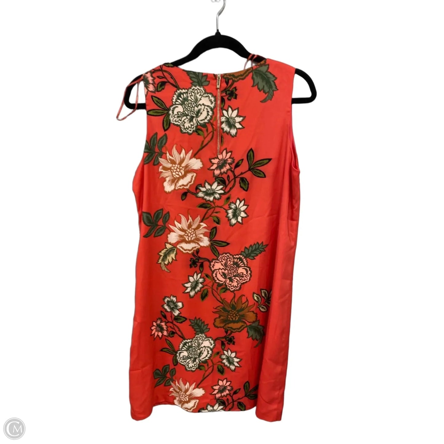 Dress Casual Short By Vince Camuto In Green & Orange, Size: 12