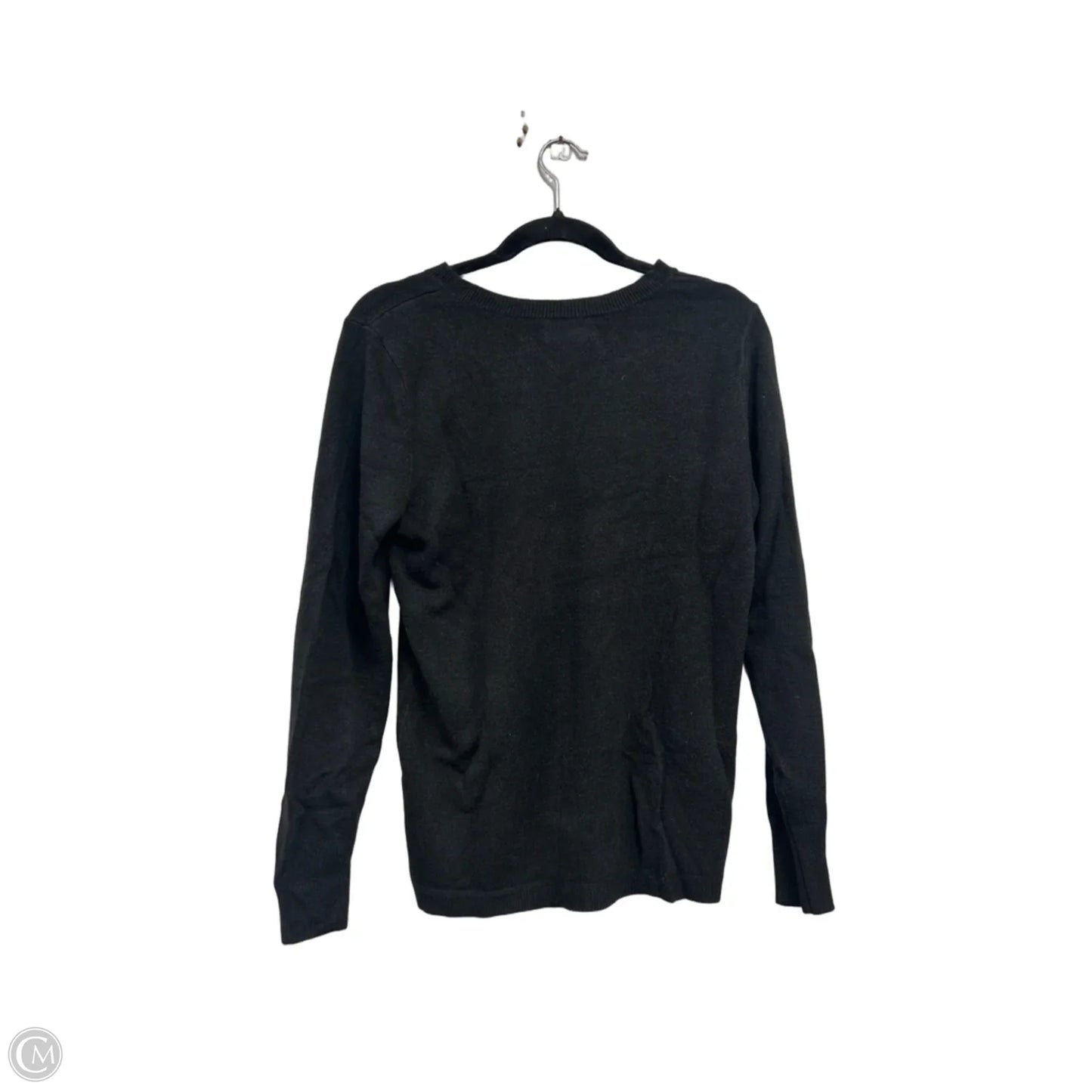 Sweater By Croft And Barrow In Black, Size: M