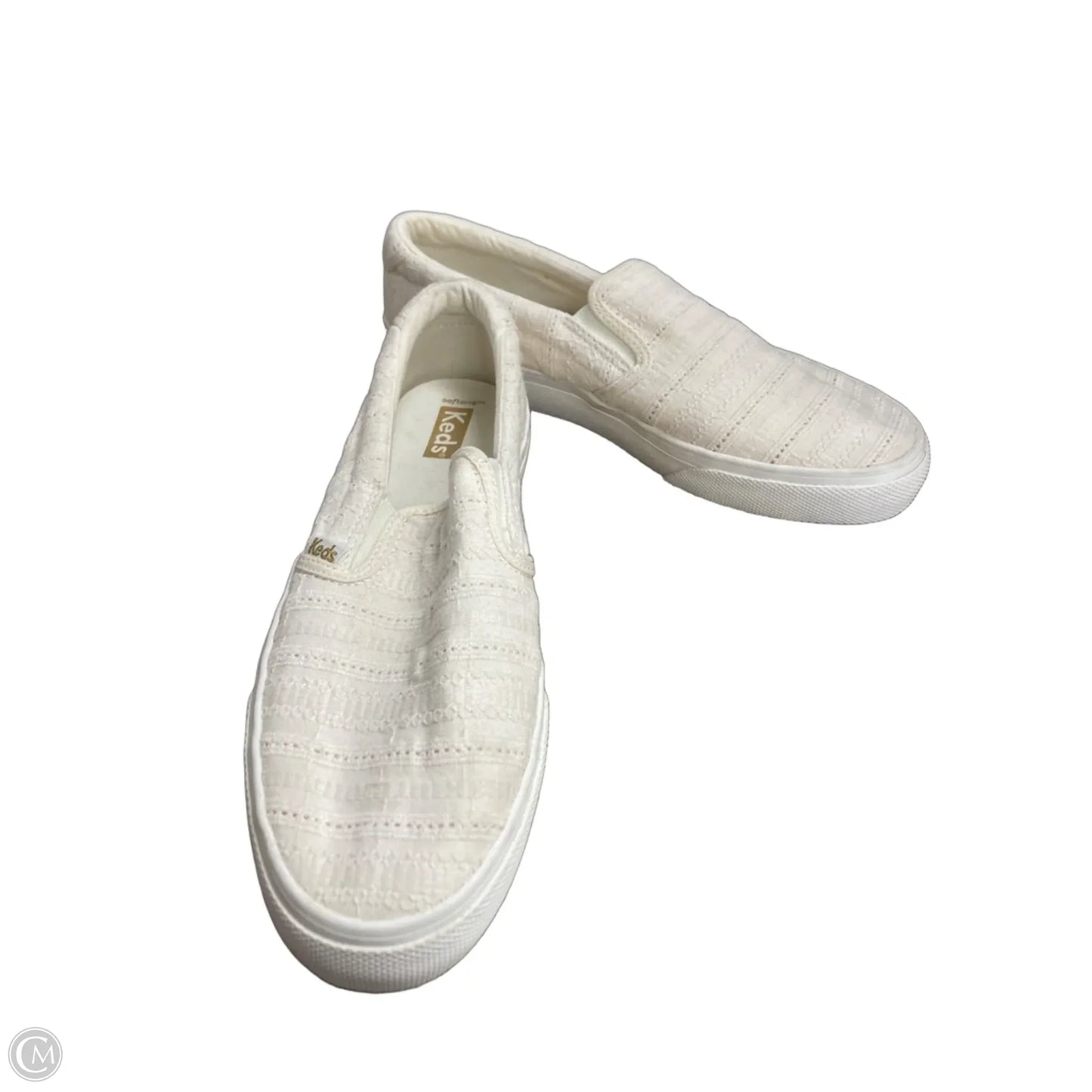 Shoes Flats By Keds In Cream, Size: 8.5