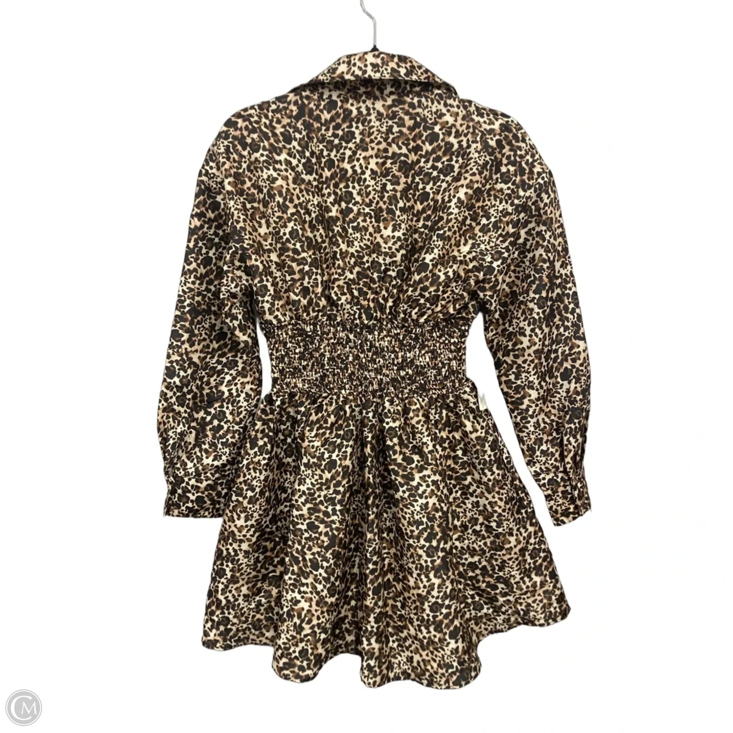 Dress Casual Short By Hutch In Brown & Cream, Size: Xs
