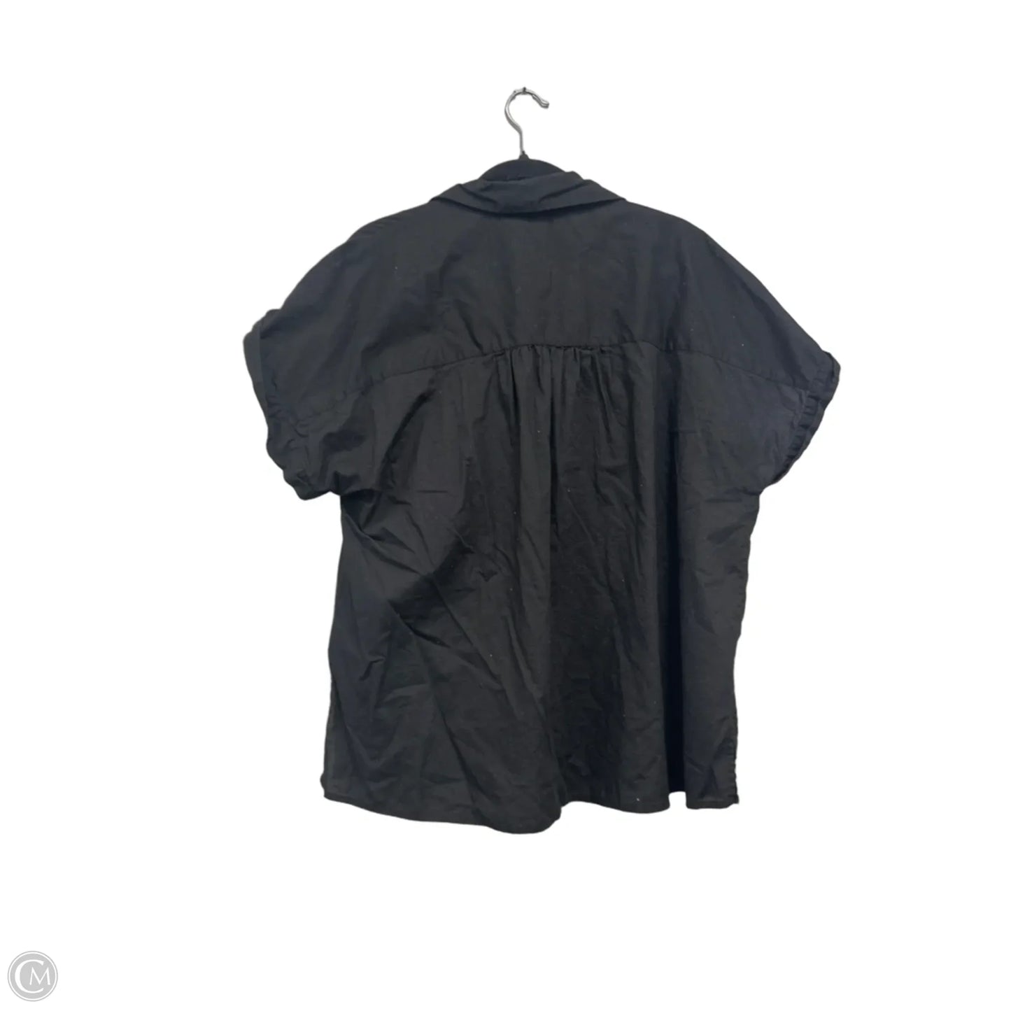 Top Short Sleeve By Tommy Hilfiger In Black, Size: Xl