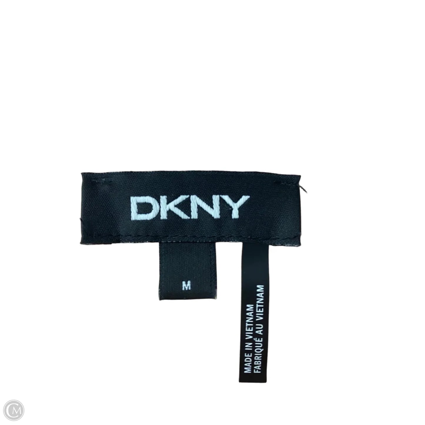 Top Short Sleeve By Dkny In Peach, Size: M