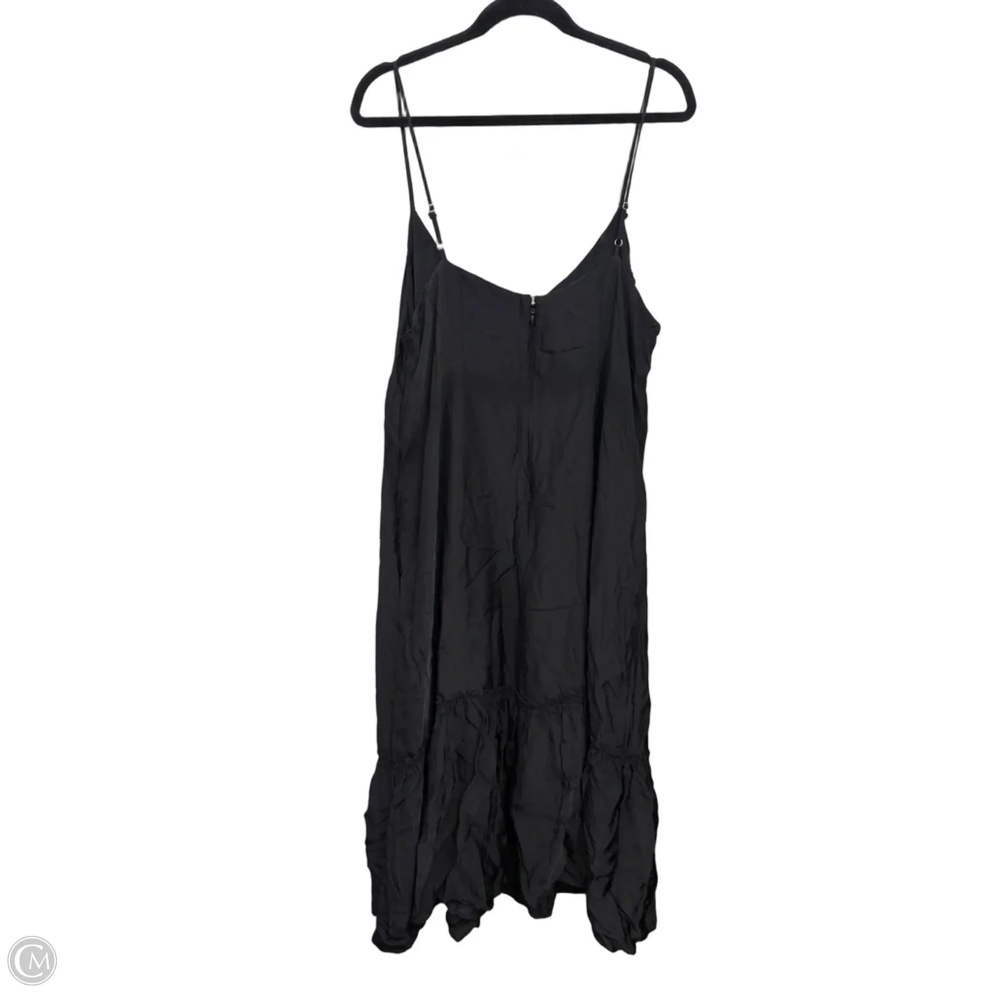 Dress Casual Midi By J. Crew In Black, Size: Xxl
