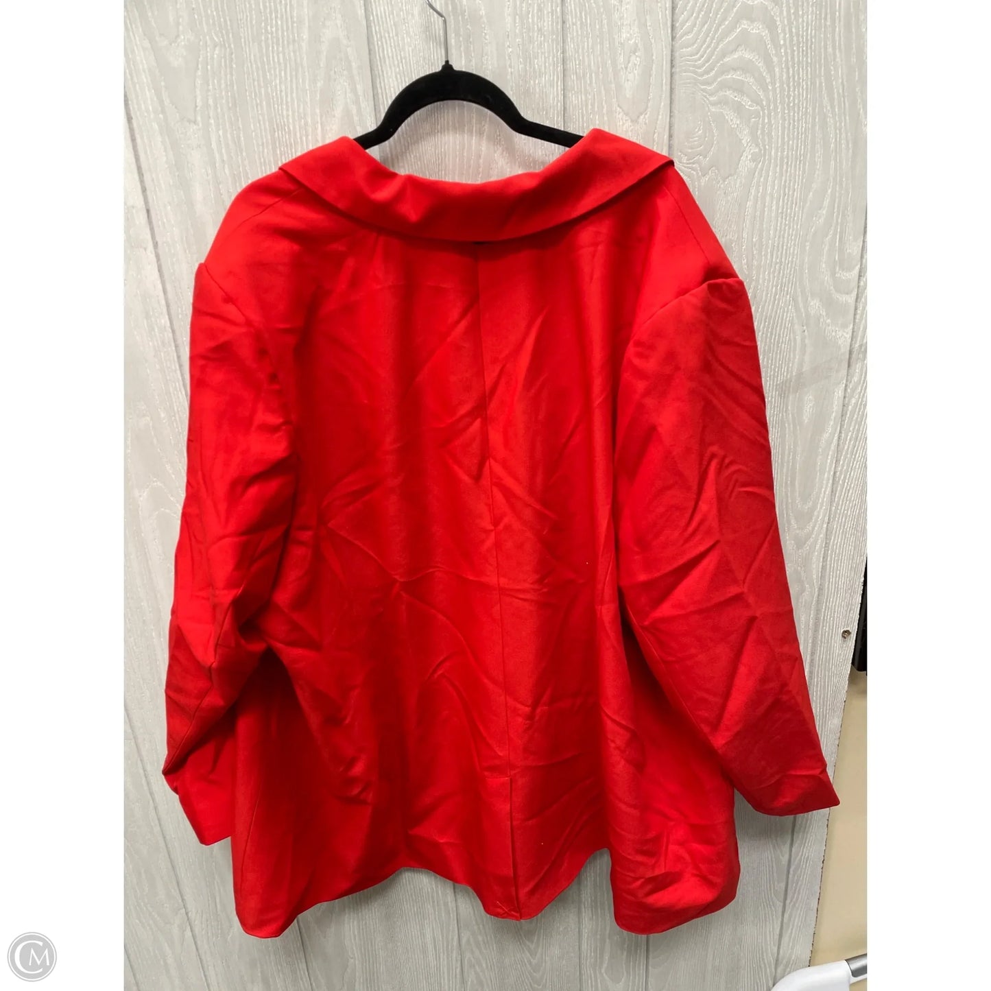 Blazer By Eloquii In Red, Size: 3x