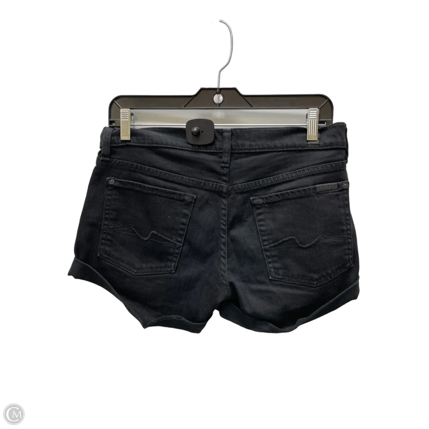 Shorts By 7 For All Mankind In Black, Size: 4