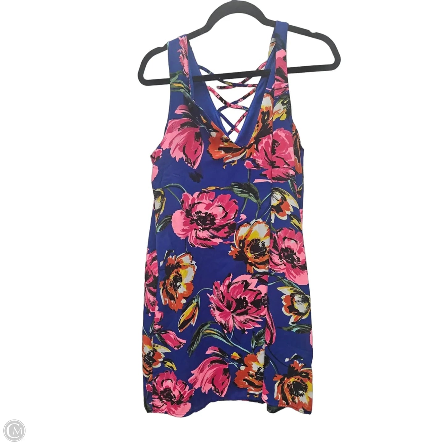 Dress Casual Short By Soprano In Floral Print, Size: L
