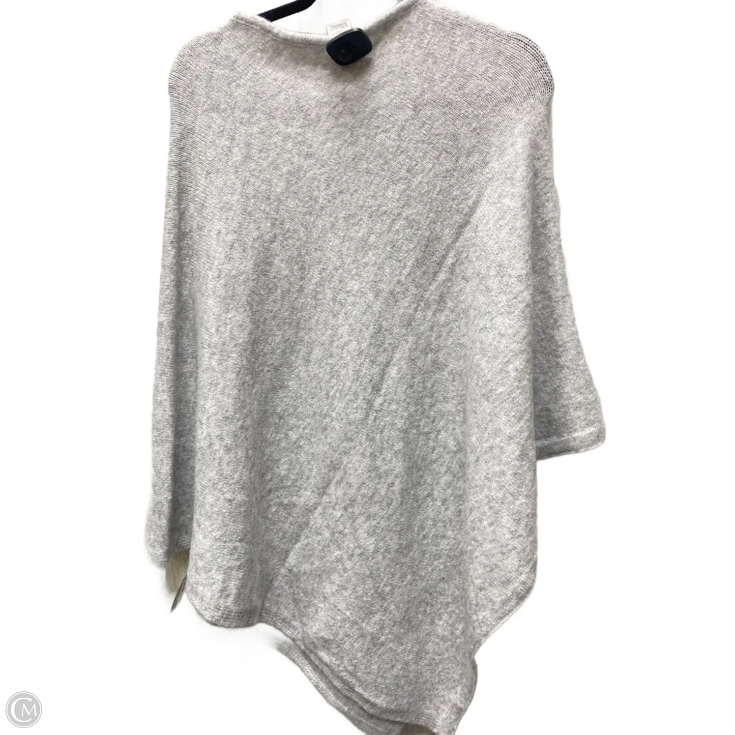 Poncho By Clothes Mentor In Grey, Size: Xl