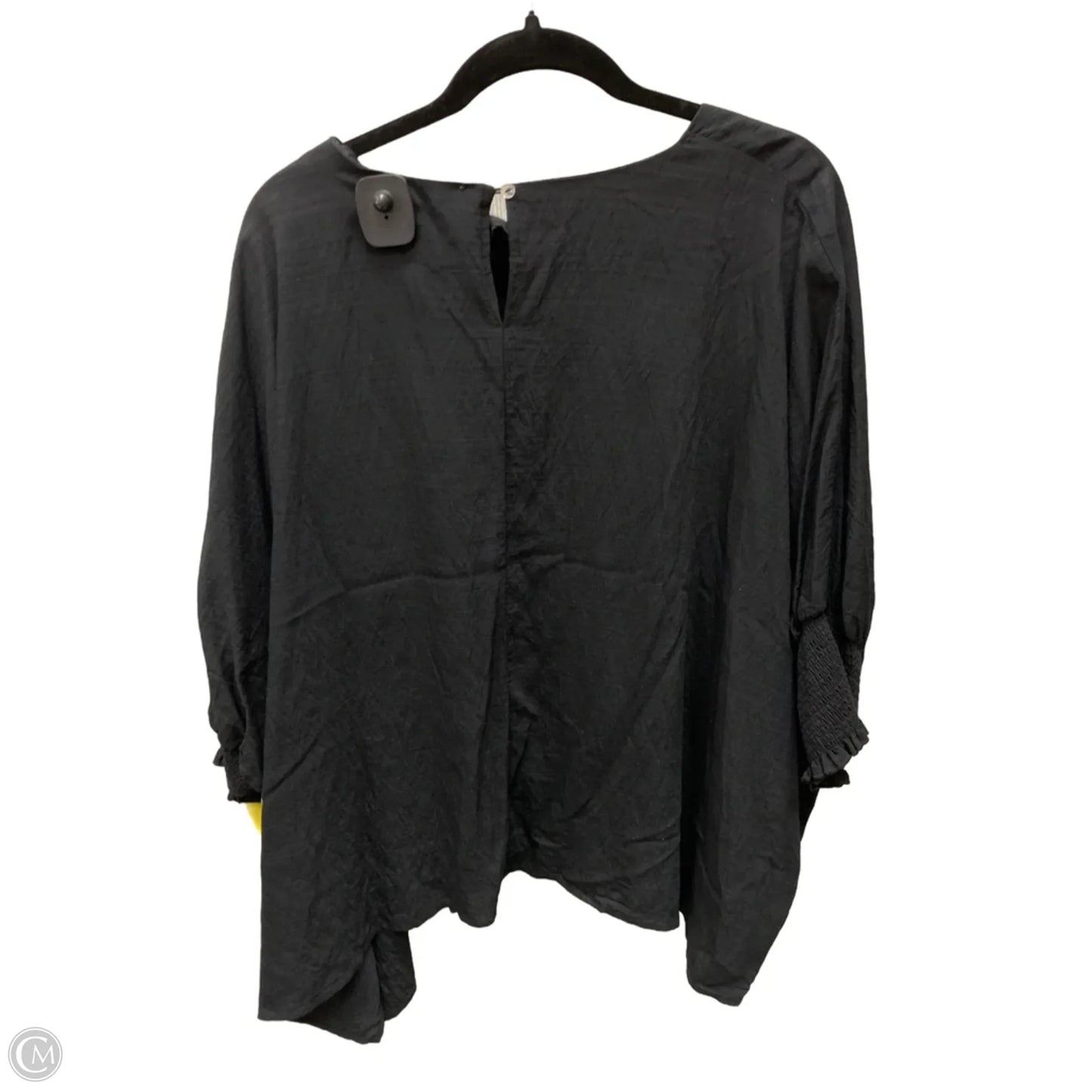 Top Short Sleeve By Entro In Black, Size: M