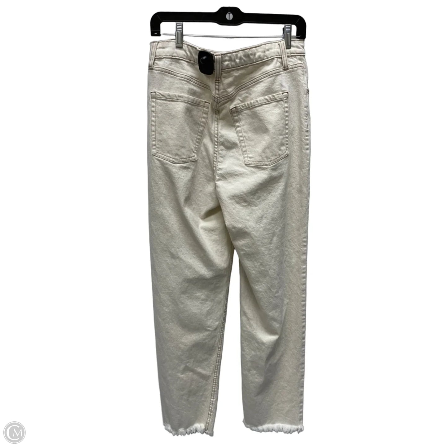 Jeans Wide Leg By Wild Fable In Cream, Size: 10