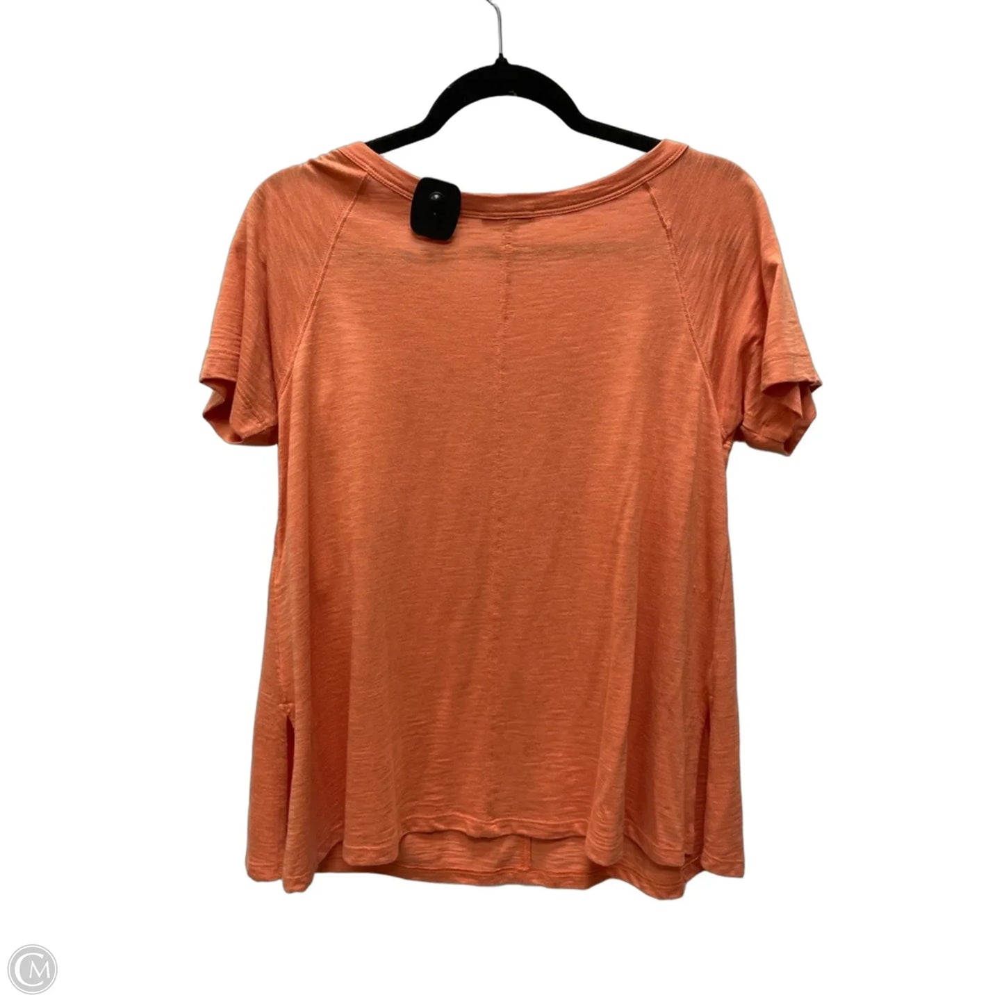 Top Short Sleeve By Lilla P In Orange, Size: Xs