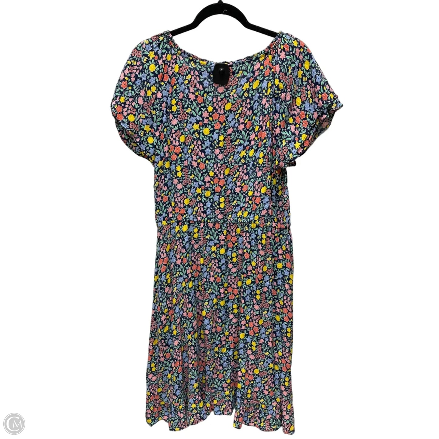 Dress Casual Short By Talbots In Floral Print, Size: L