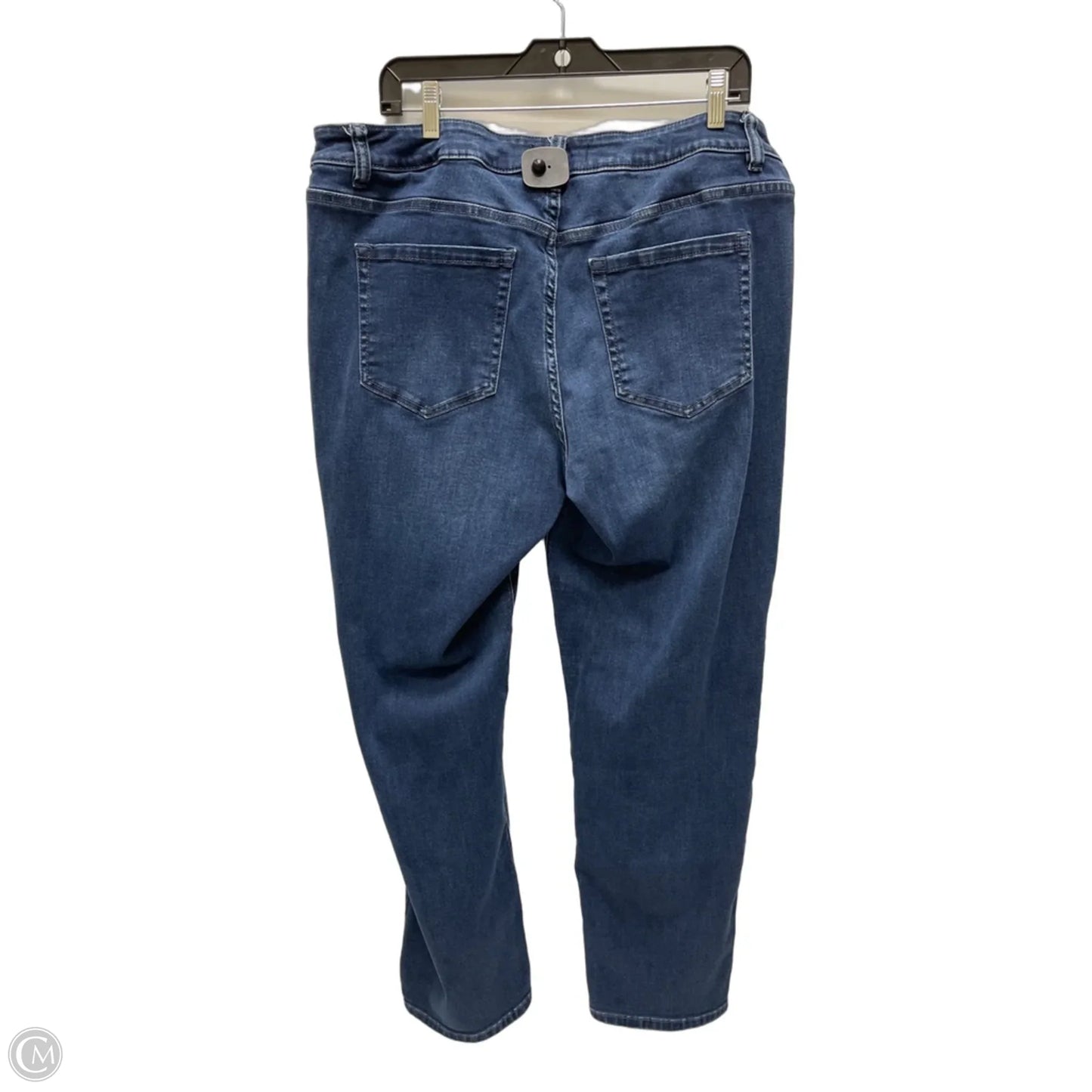 Jeans Straight By Lane Bryant In Blue Denim, Size: 20