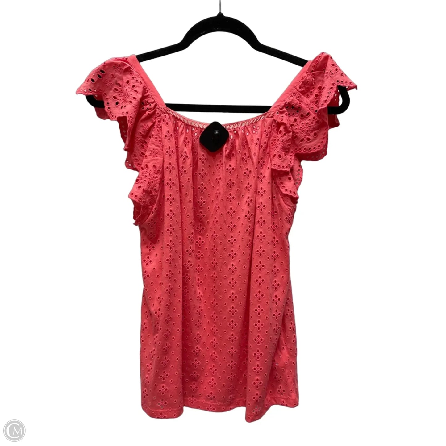 Top Sleeveless By Loft In Coral, Size: S