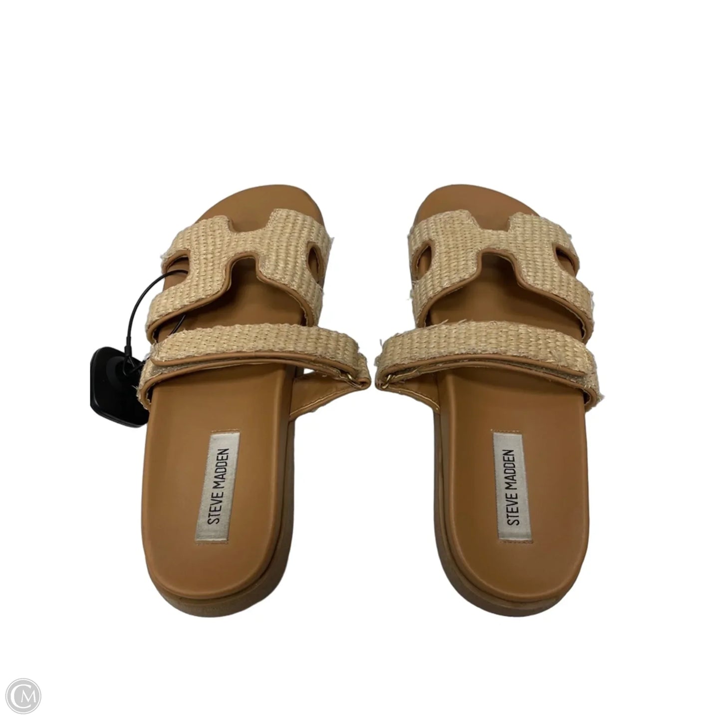 Sandals Flats By Steve Madden In Tan, Size: 9.5