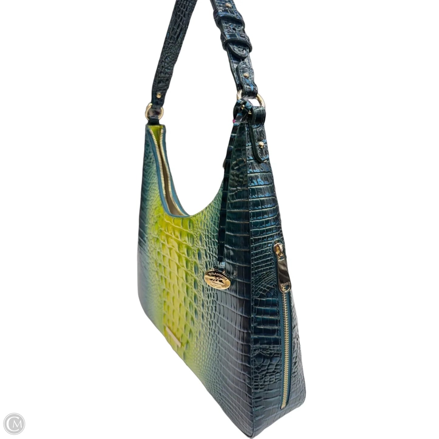 Handbag Designer By Brahmin, Size: Medium