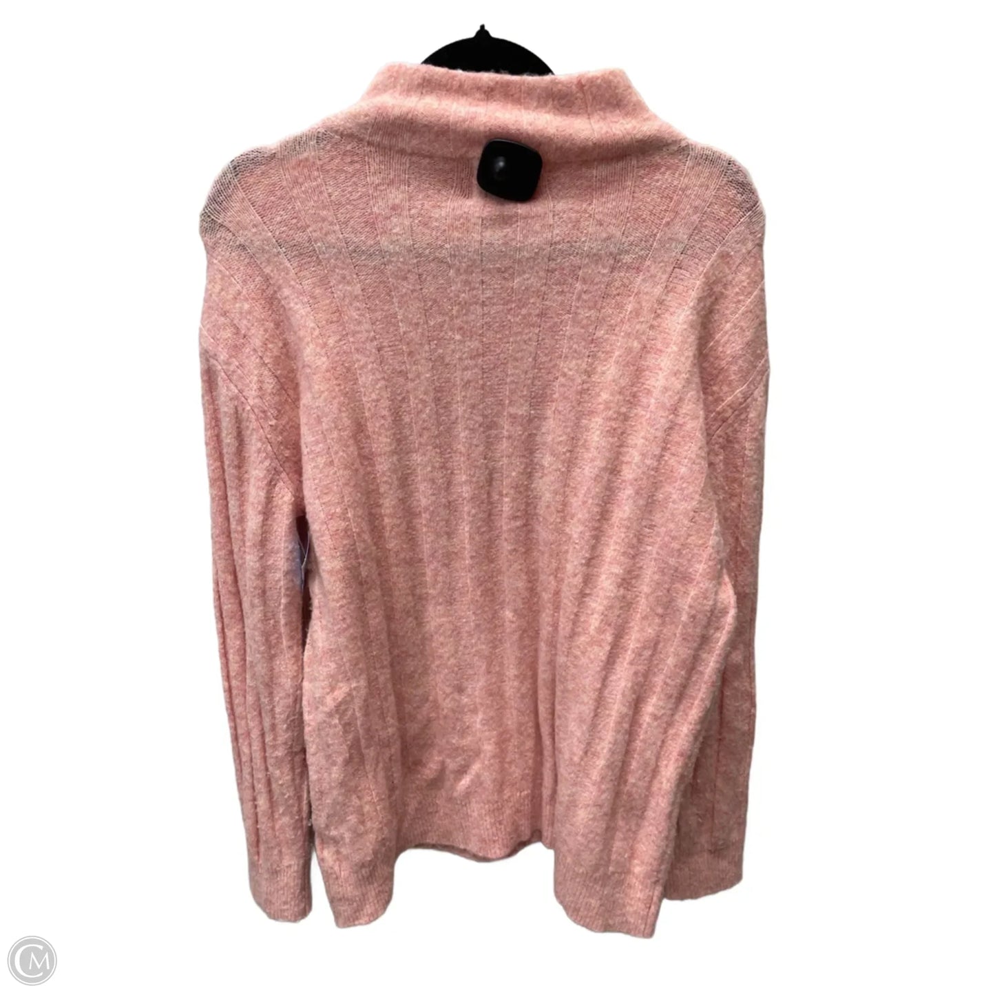 Sweater By Elie Tahari In Orange & Pink, Size: M