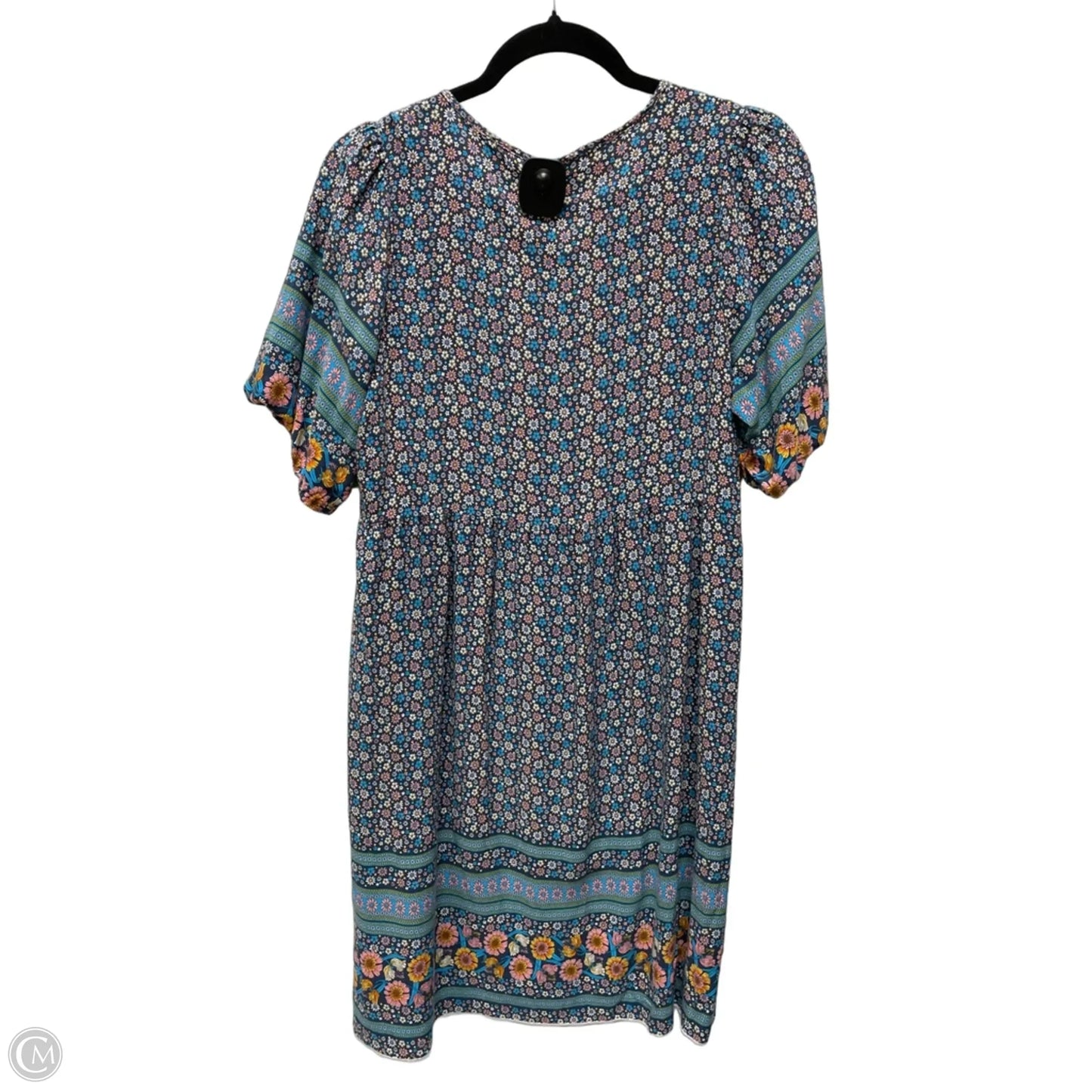 Dress Casual Short By Shein In Floral Print, Size: M