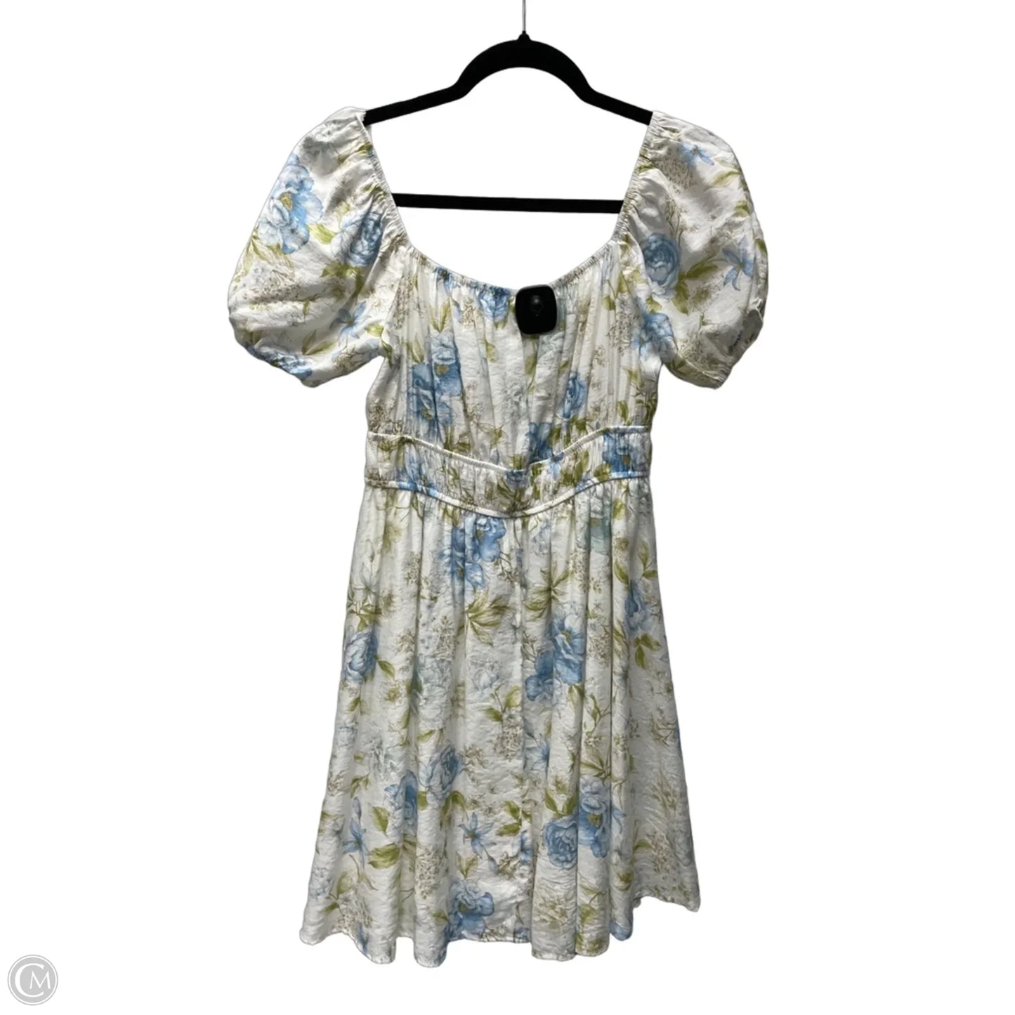 Dress Casual Short By Blu Pepper In Floral Print, Size: S