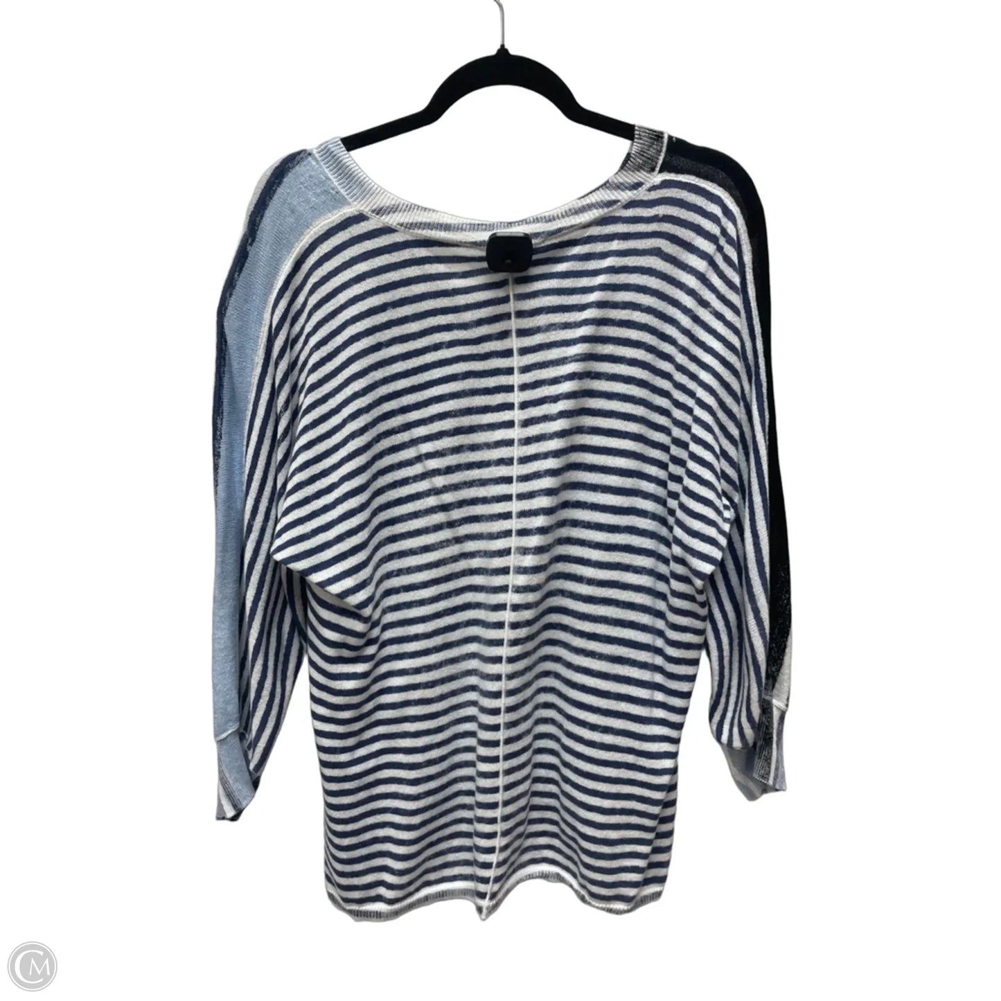 Sweater By Elliott Lauren In Striped Pattern, Size: L