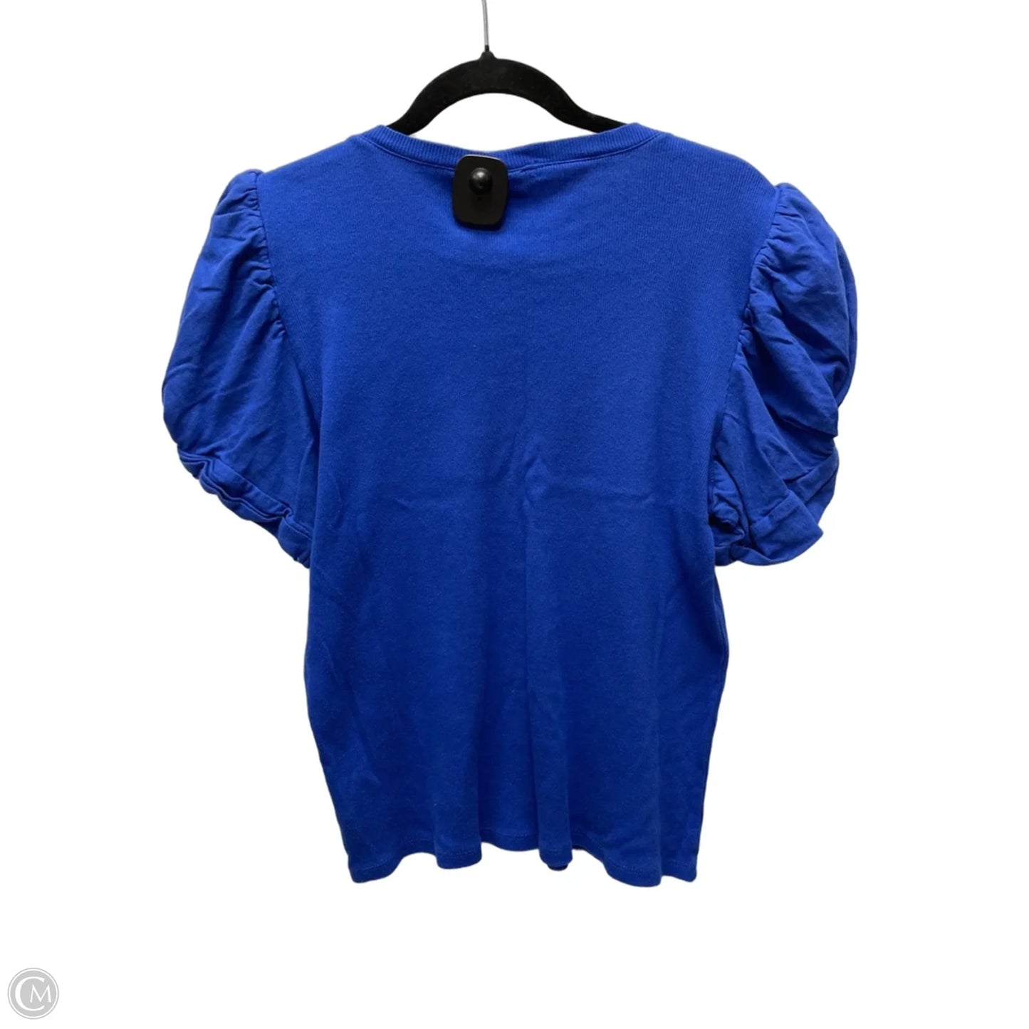 Top Short Sleeve By Vince Camuto In Blue, Size: Xl