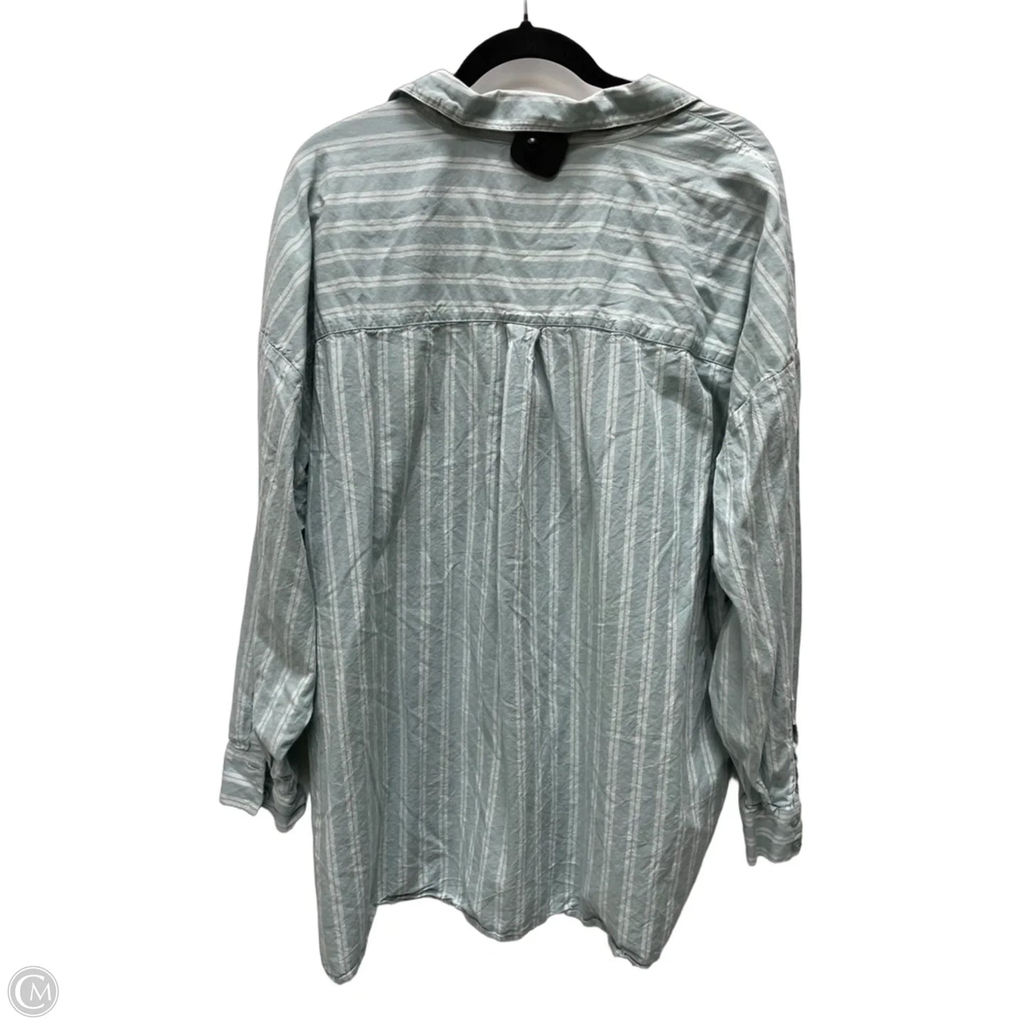 Top Long Sleeve By Torrid In Striped Pattern, Size: 2x