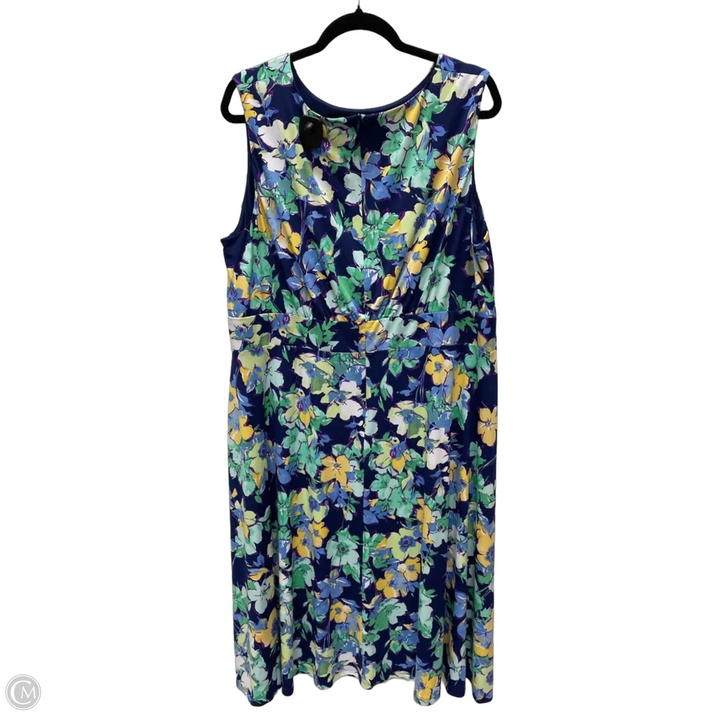 Dress Casual Midi By Northstyle In Floral Print, Size: 1x