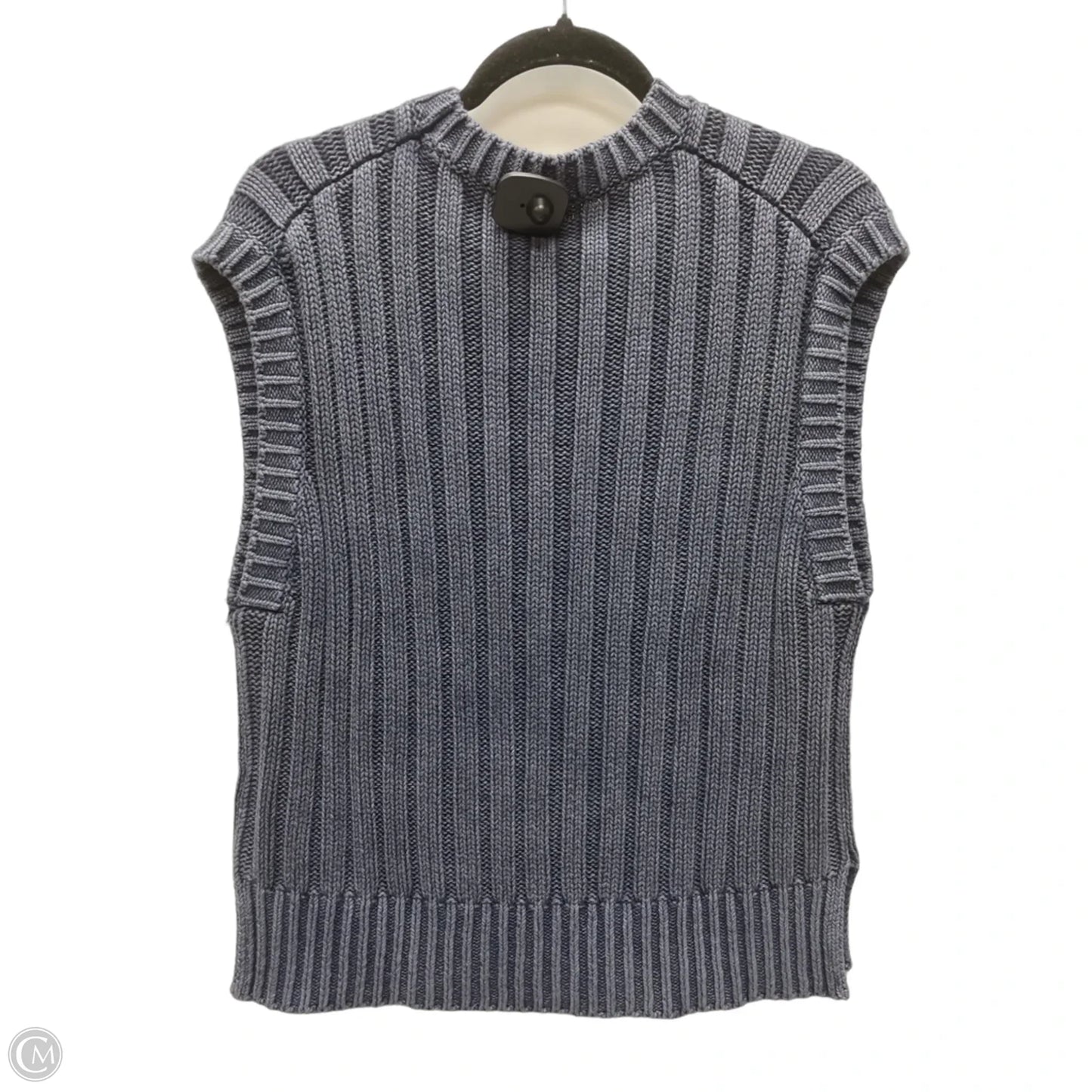 Vest Sweater By Faherty In Blue, Size: S