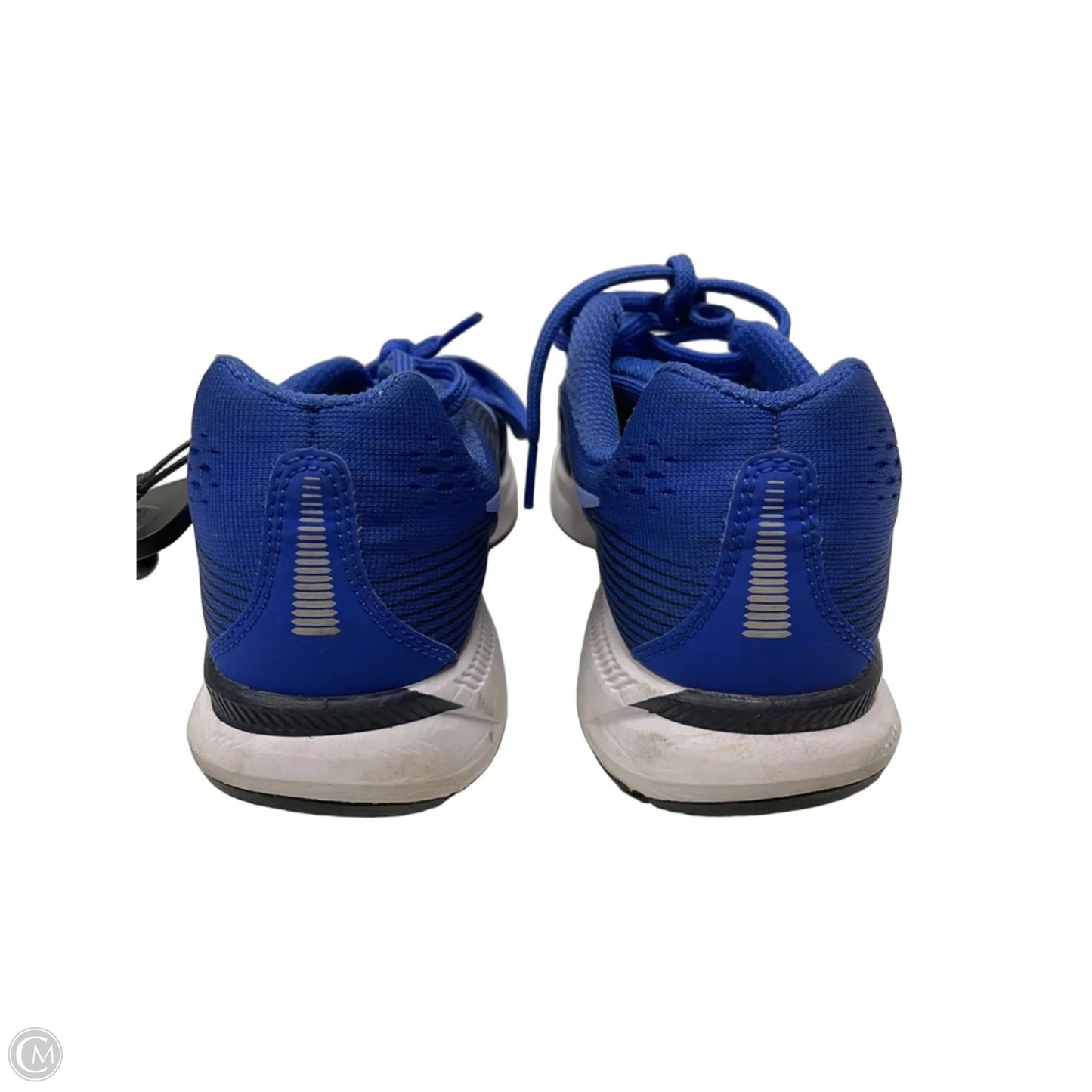 Shoes Sneakers By Nike In Black & Blue, Size: 6.5