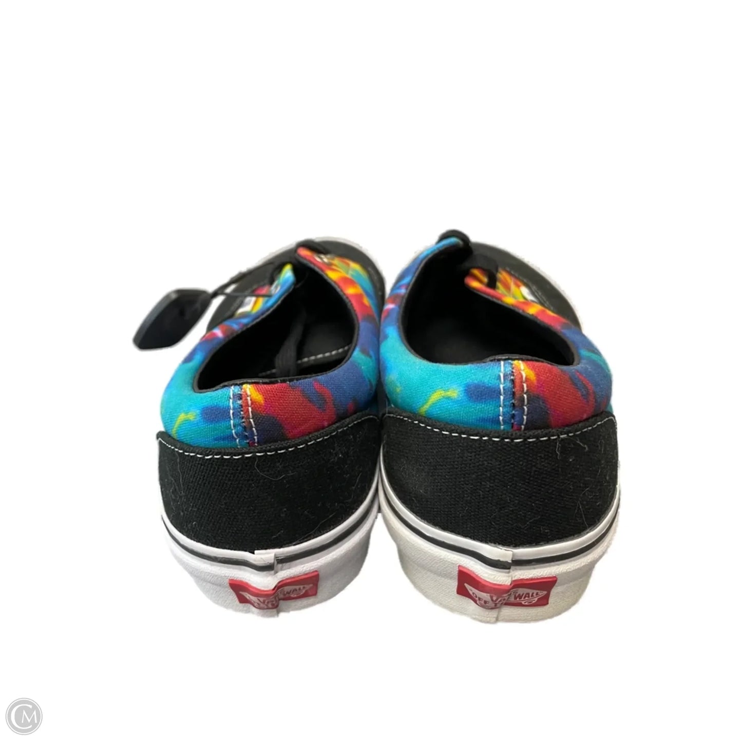 Shoes Sneakers By Vans In Tie Dye Print, Size: 10.5