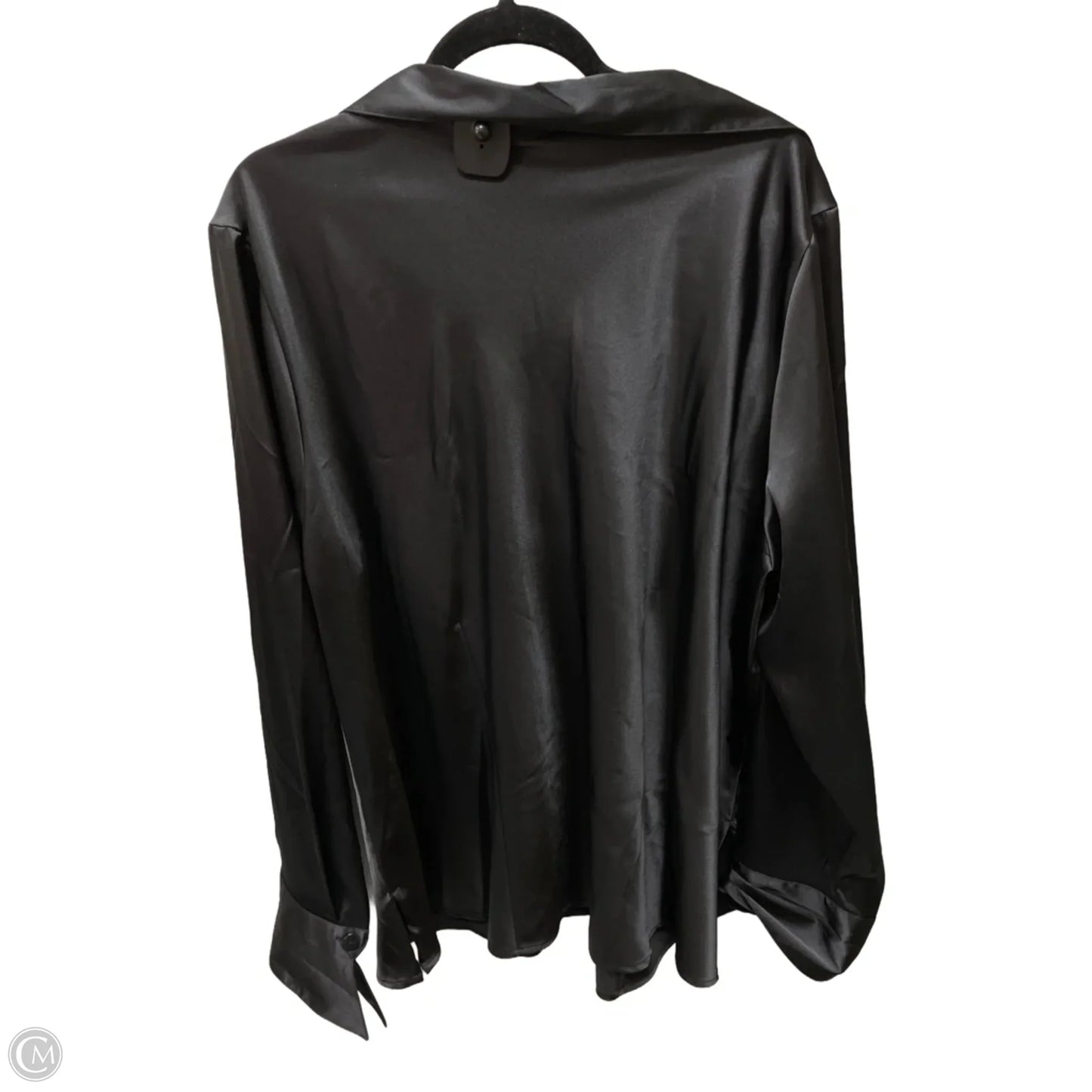 Top Long Sleeve By Maggie Barnes In Black, Size: 3x