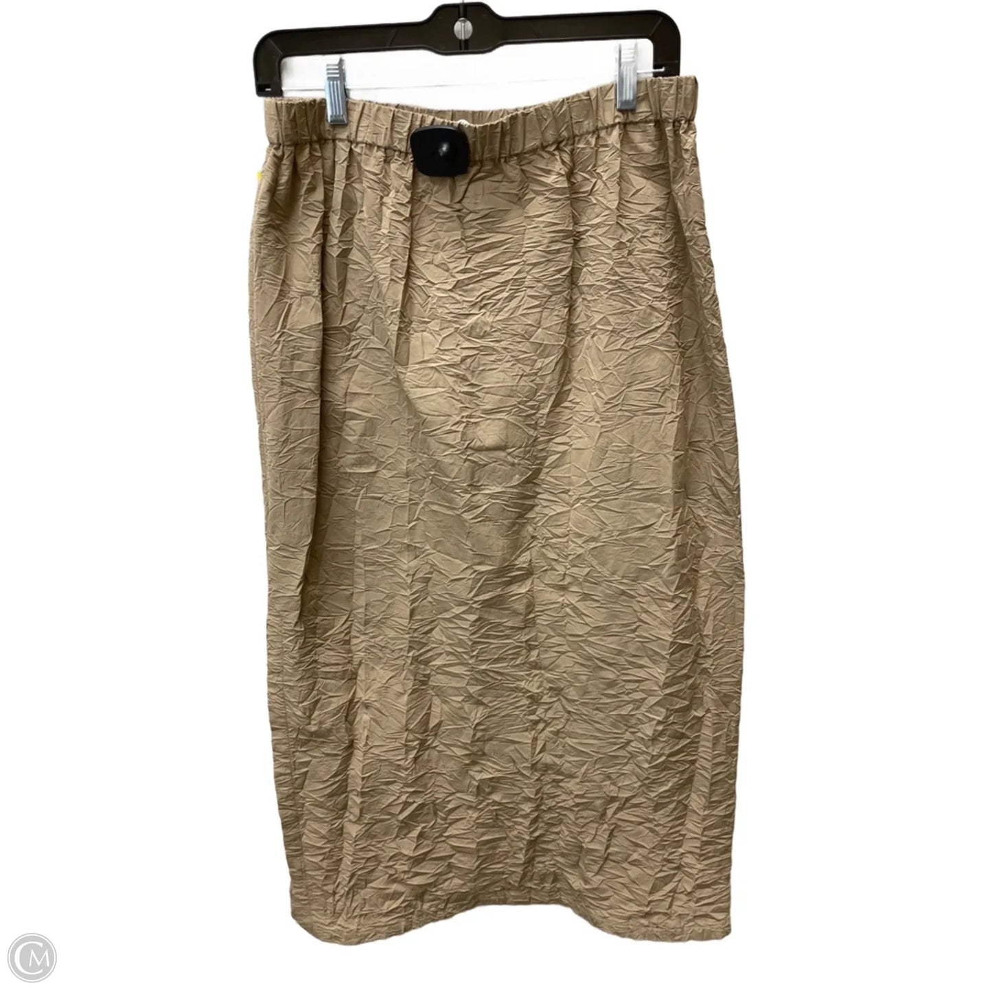 Skirt Designer By Lafayette 148 In Taupe, Size: 10