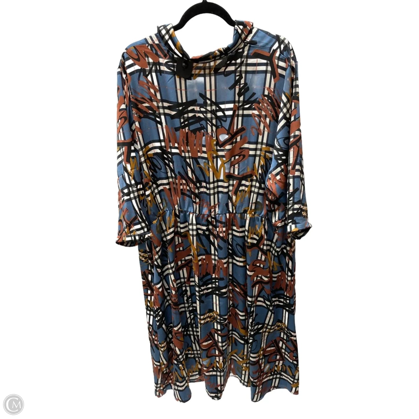 Dress Casual Short By Studio In Plaid Pattern, Size: 3x