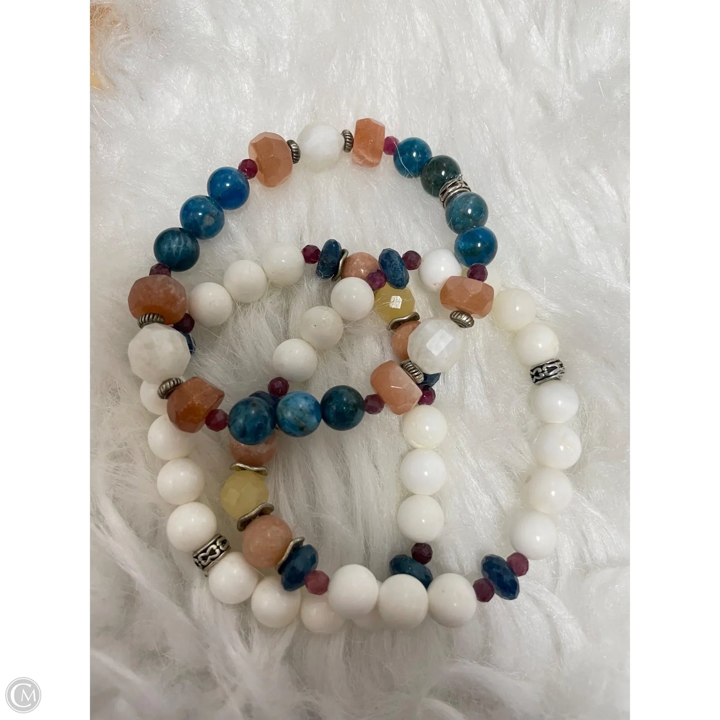 Bracelet Beaded By Clothes Mentor, Size: 03 Piece Set