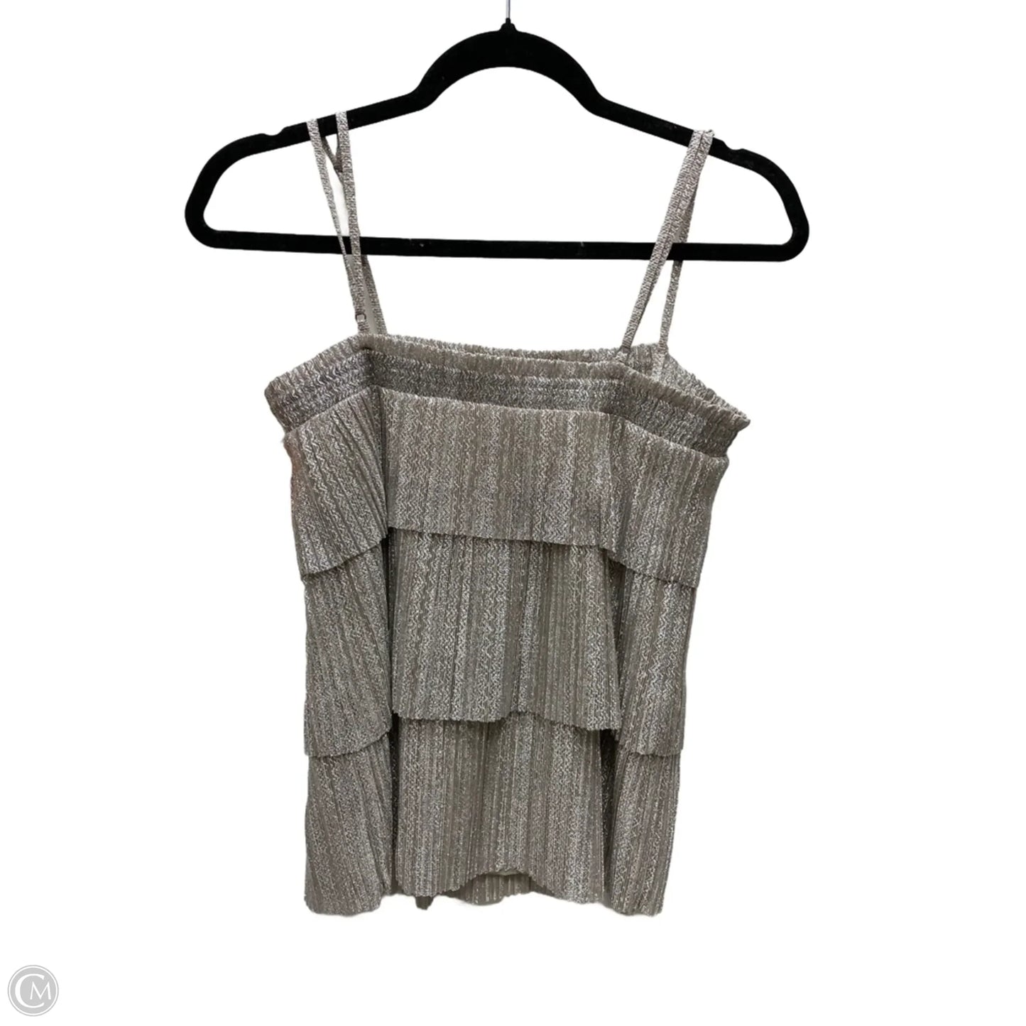 Top Sleeveless By Anthropologie In Chevron Pattern, Size: S