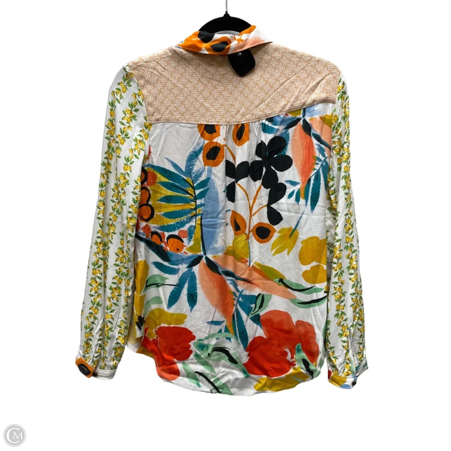 Top Long Sleeve By Maeve In Floral Print, Size: Xs