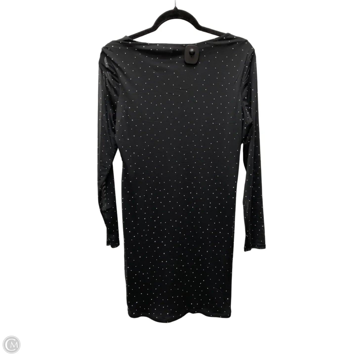 Dress Party Short By Clothes Mentor In Polkadot Pattern, Size: 1x
