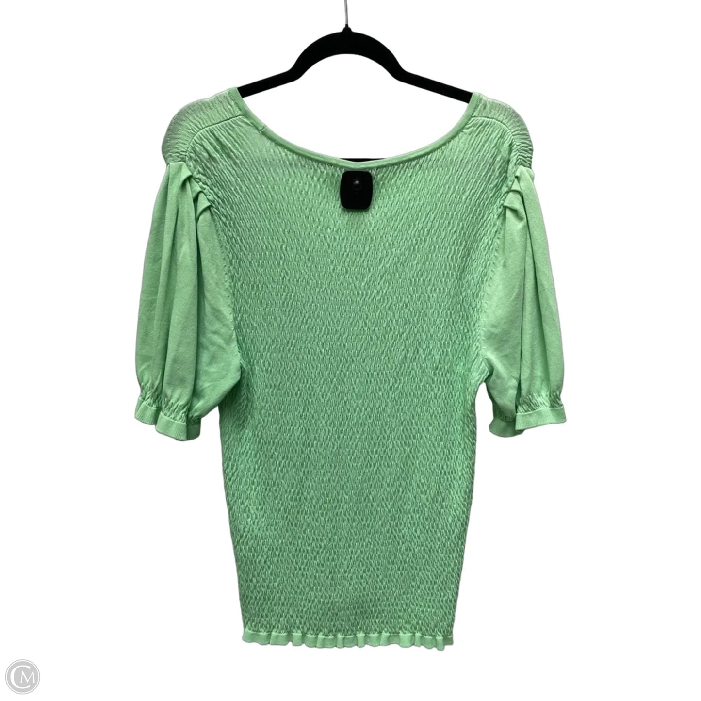 Top Short Sleeve By Inc In Green, Size: Xl