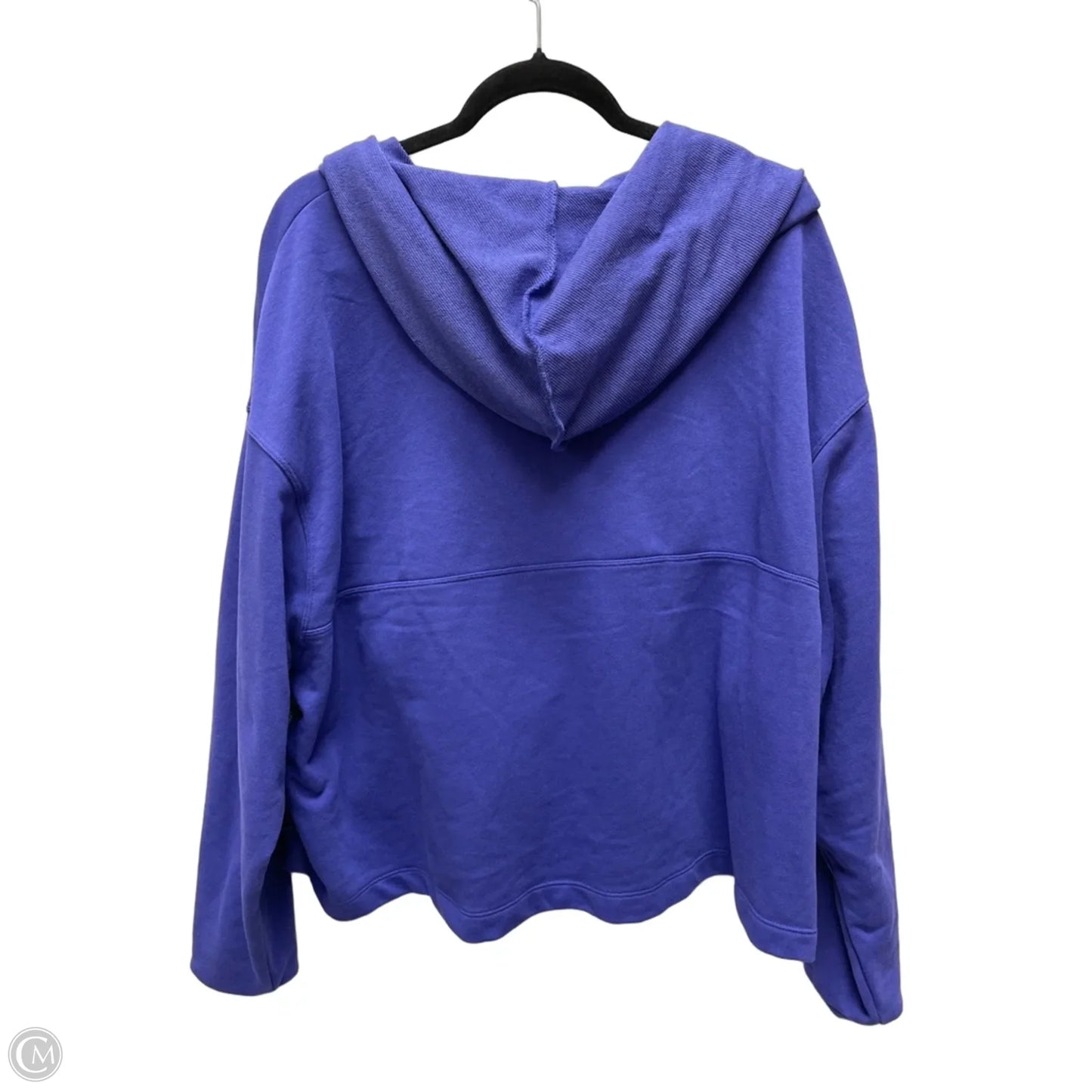 Sweatshirt Hoodie By Nike Apparel In Blue, Size: 2x