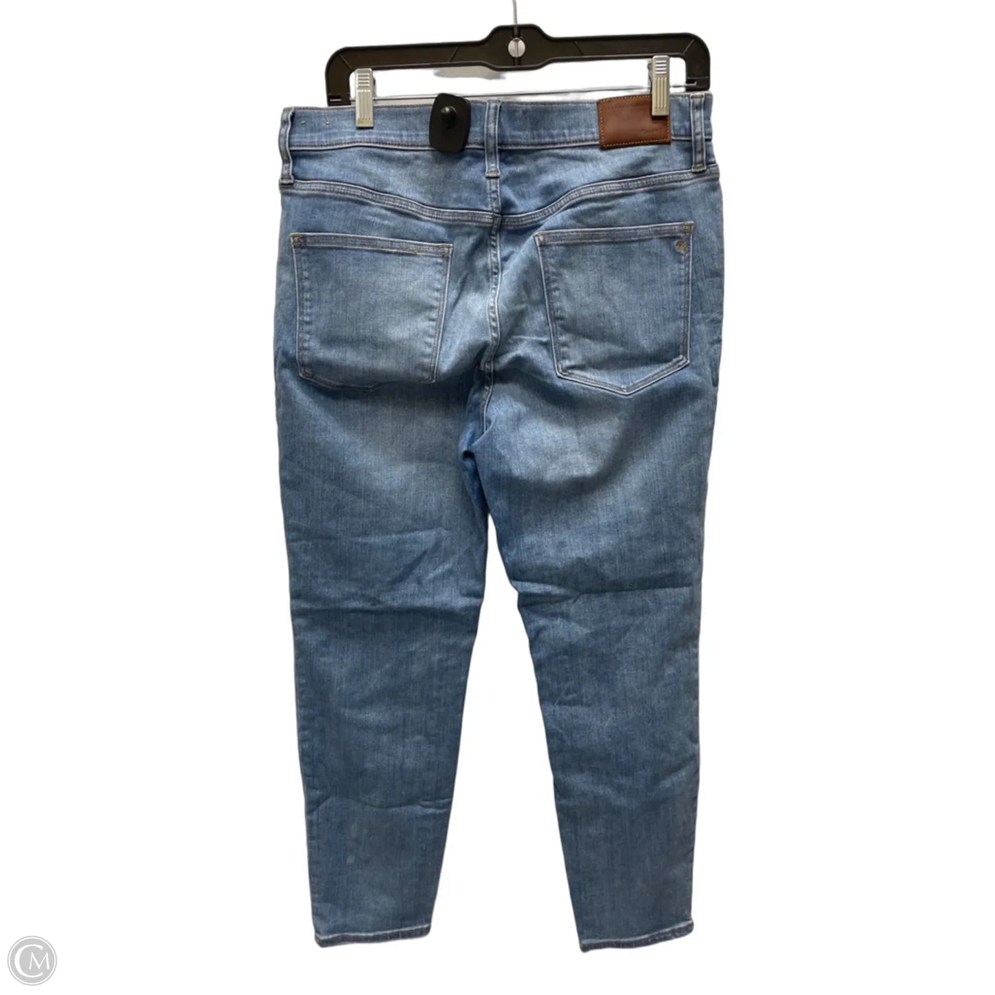 Jeans Skinny By Madewell In Blue Denim, Size: 14