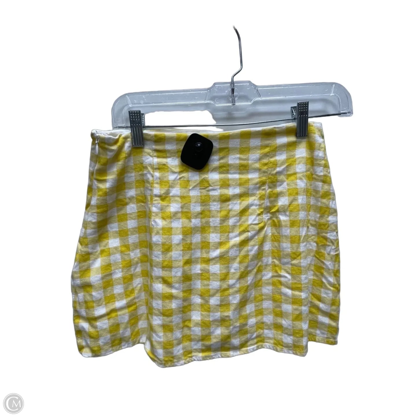Skirt Set 2pc By Sugar Lips In Checkered Pattern, Size: Xs