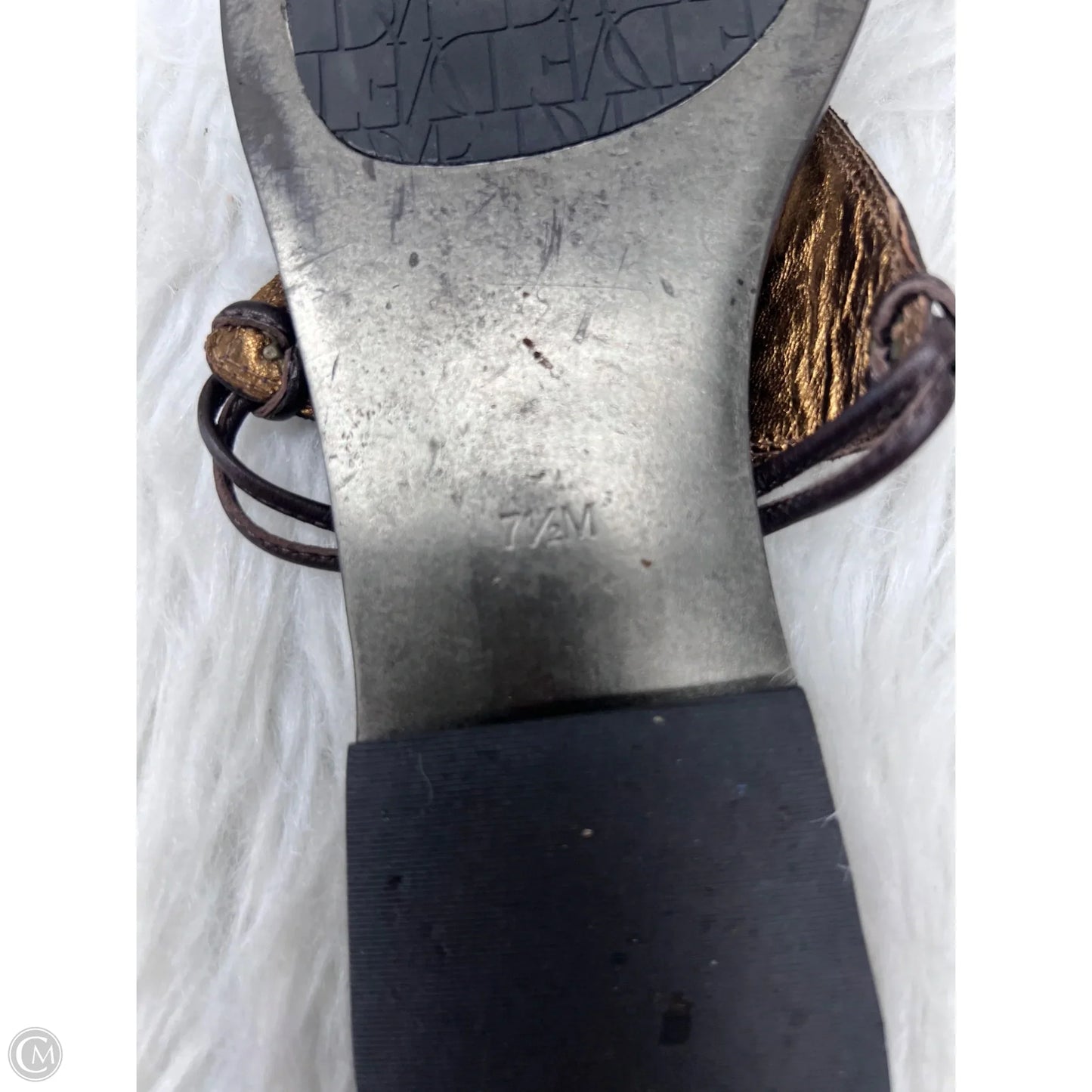 Sandals Designer By Diane Von Furstenberg In Brown, Size: 7.5