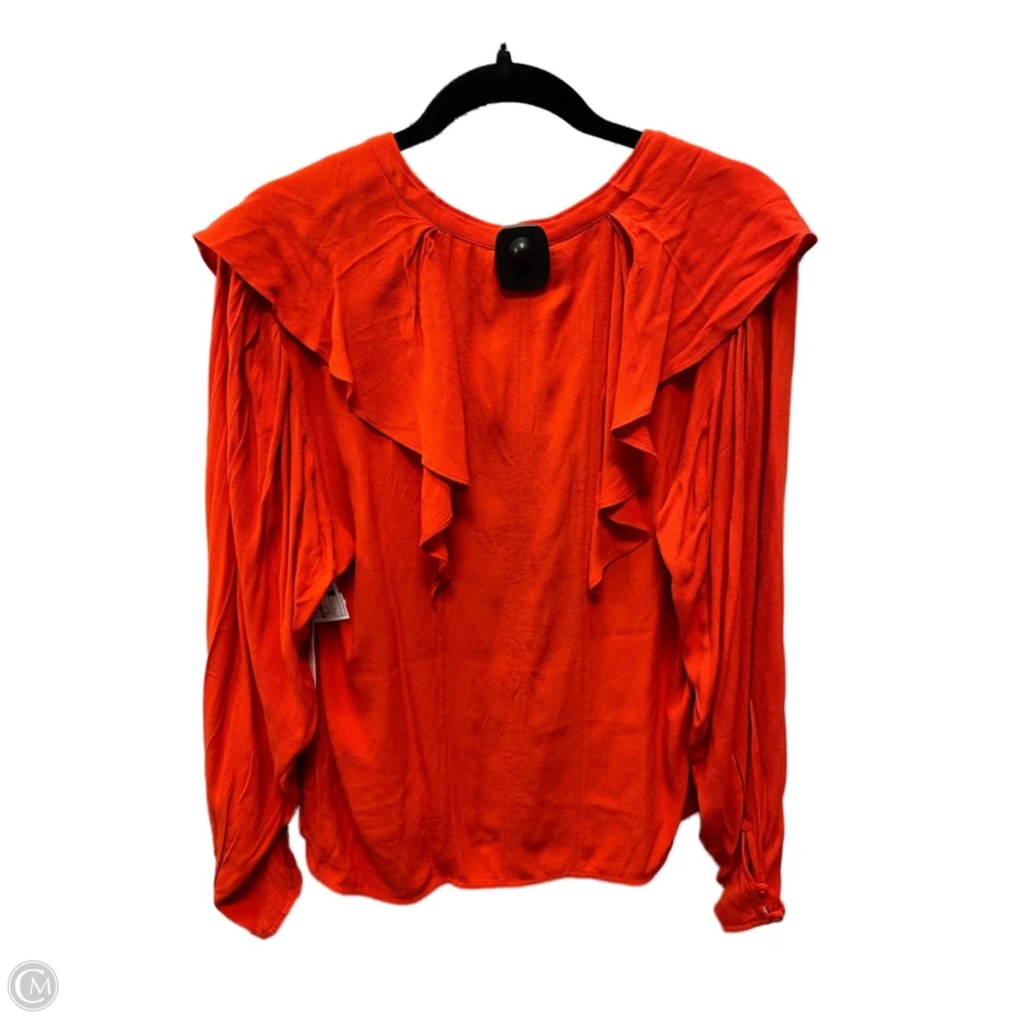 Top Long Sleeve By Joie In Orange, Size: S