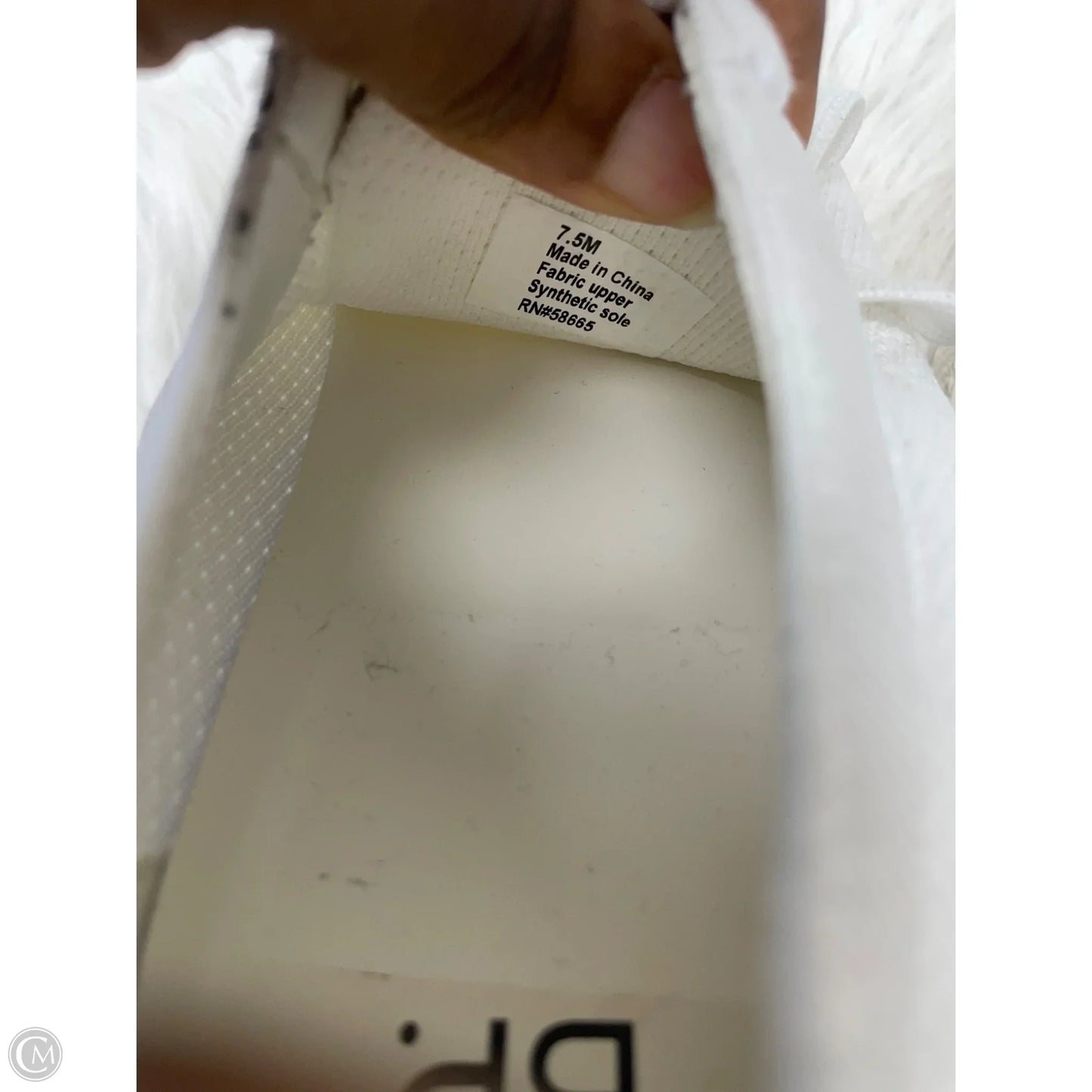 Shoes Sneakers By Bp In White, Size: 8