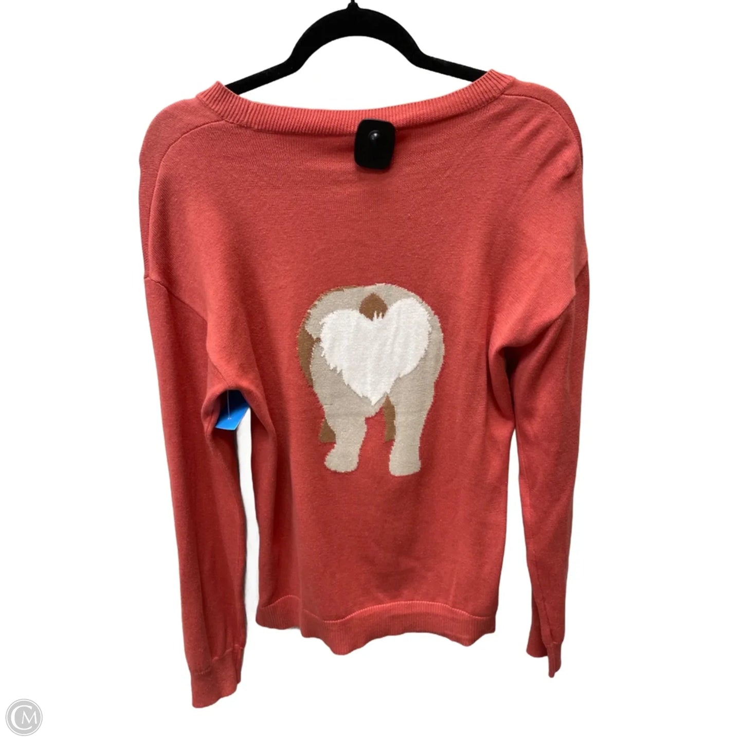 Sweater By Time And Tru In Orange, Size: M