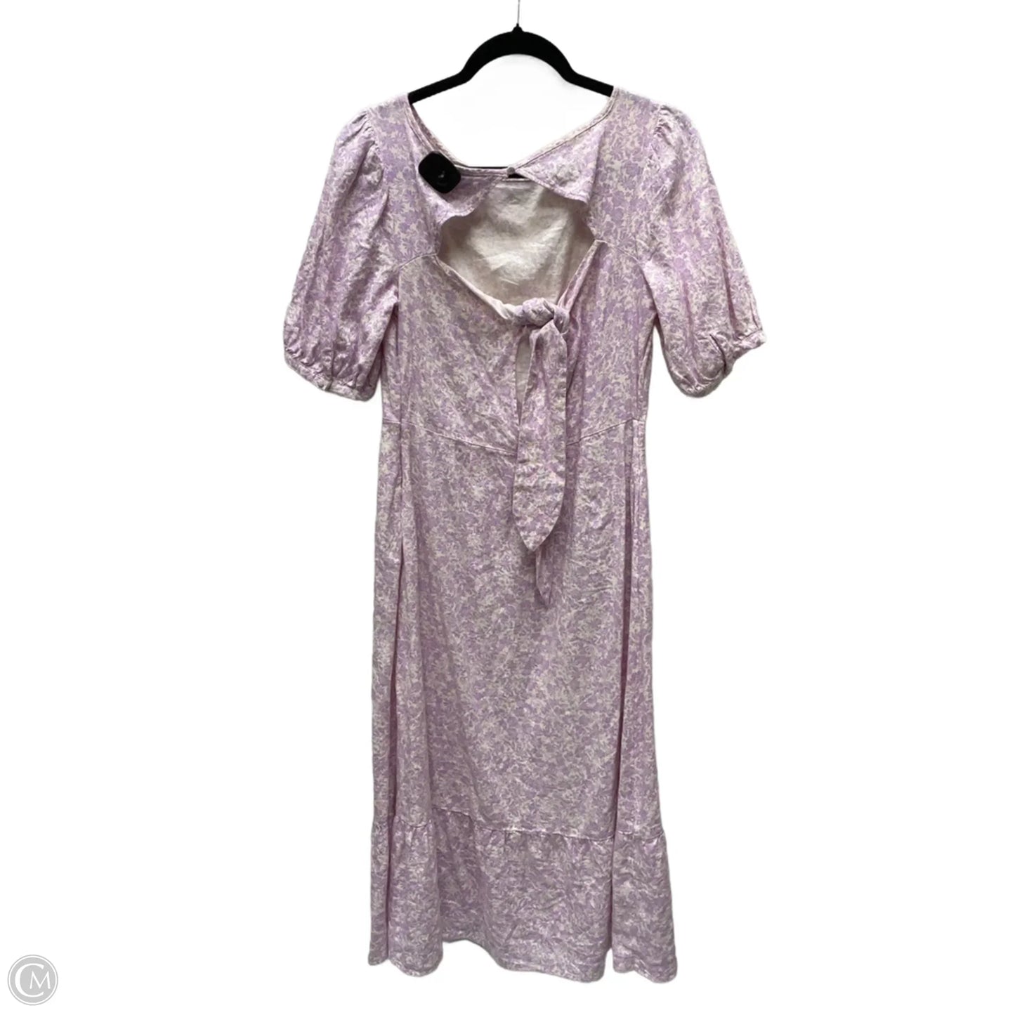 Dress Casual Midi By Who What Wear In Purple, Size: S