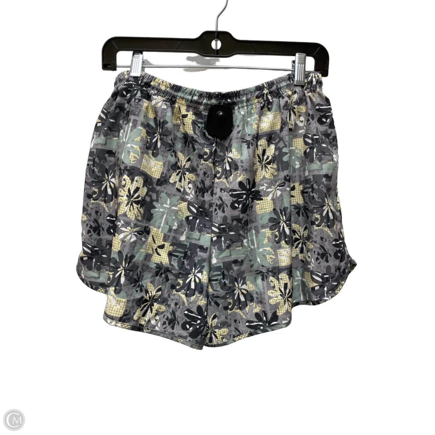 Athletic Shorts By Brooks In Green & Yellow, Size: M